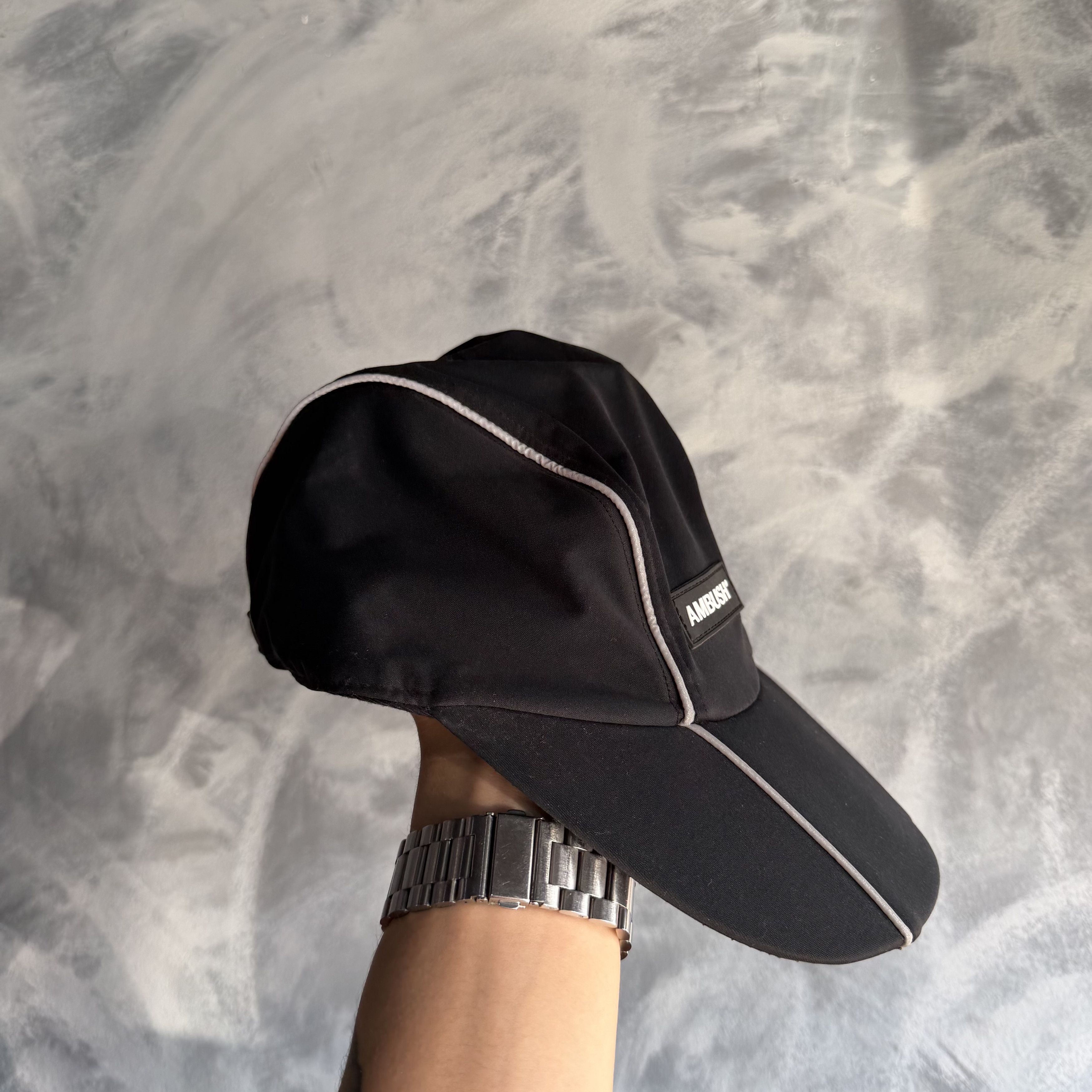 Ambush Design Ambush Logo Cap Hat Mens Black Luxury Designer Snapback Size ONE SIZE - 2 Thumbnail