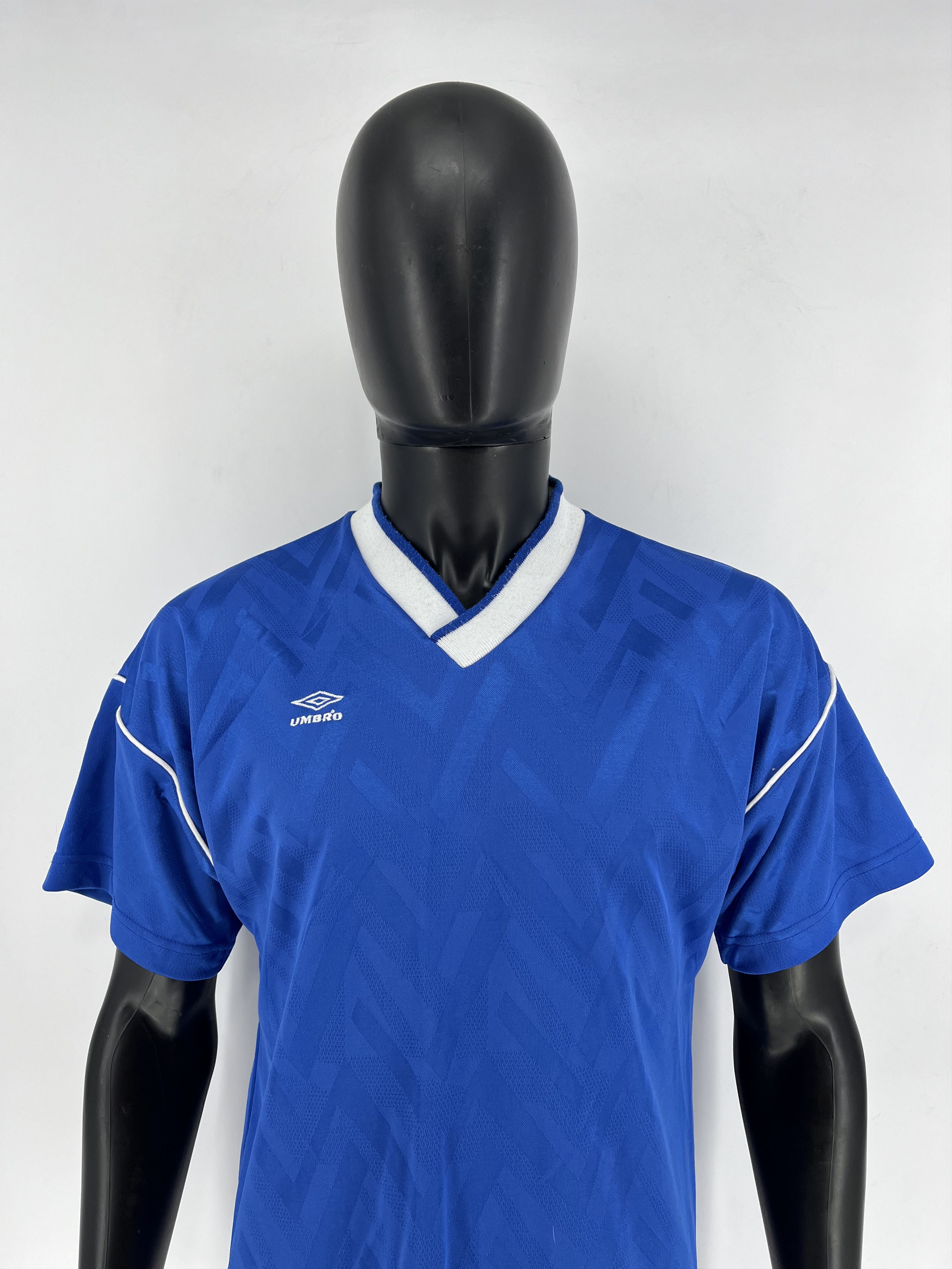 Umbro Vintage 80s UMBRO Soccer Sport Retro Jersey T-shirt Rare Size US M / EU 48-50 / 2 - 1 Thumbnail