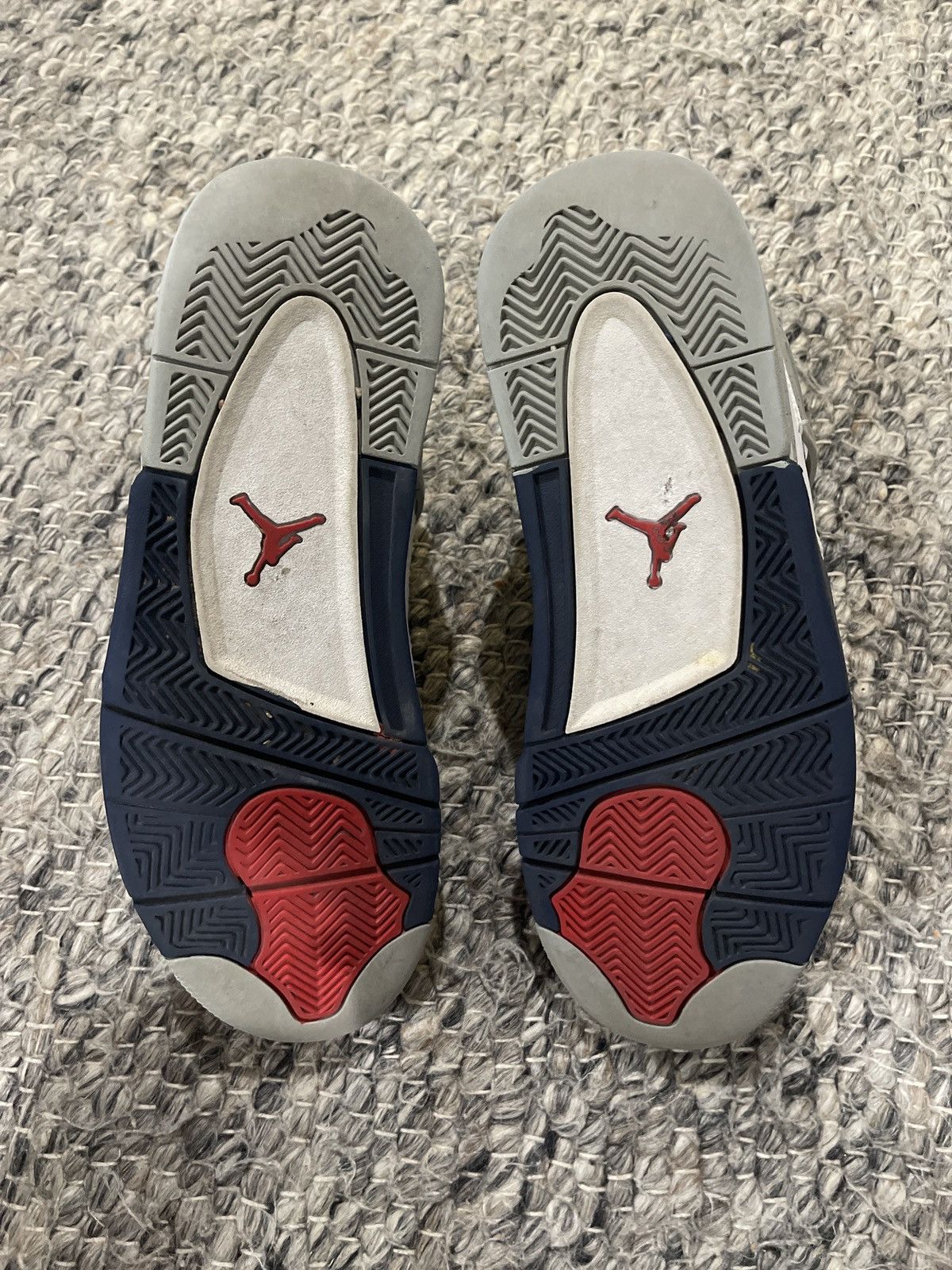 Jordan Brand × Nike Air Jordan 4 Retro Midnight Navy Size US 9.5 / EU 42-43 - 5 Thumbnail