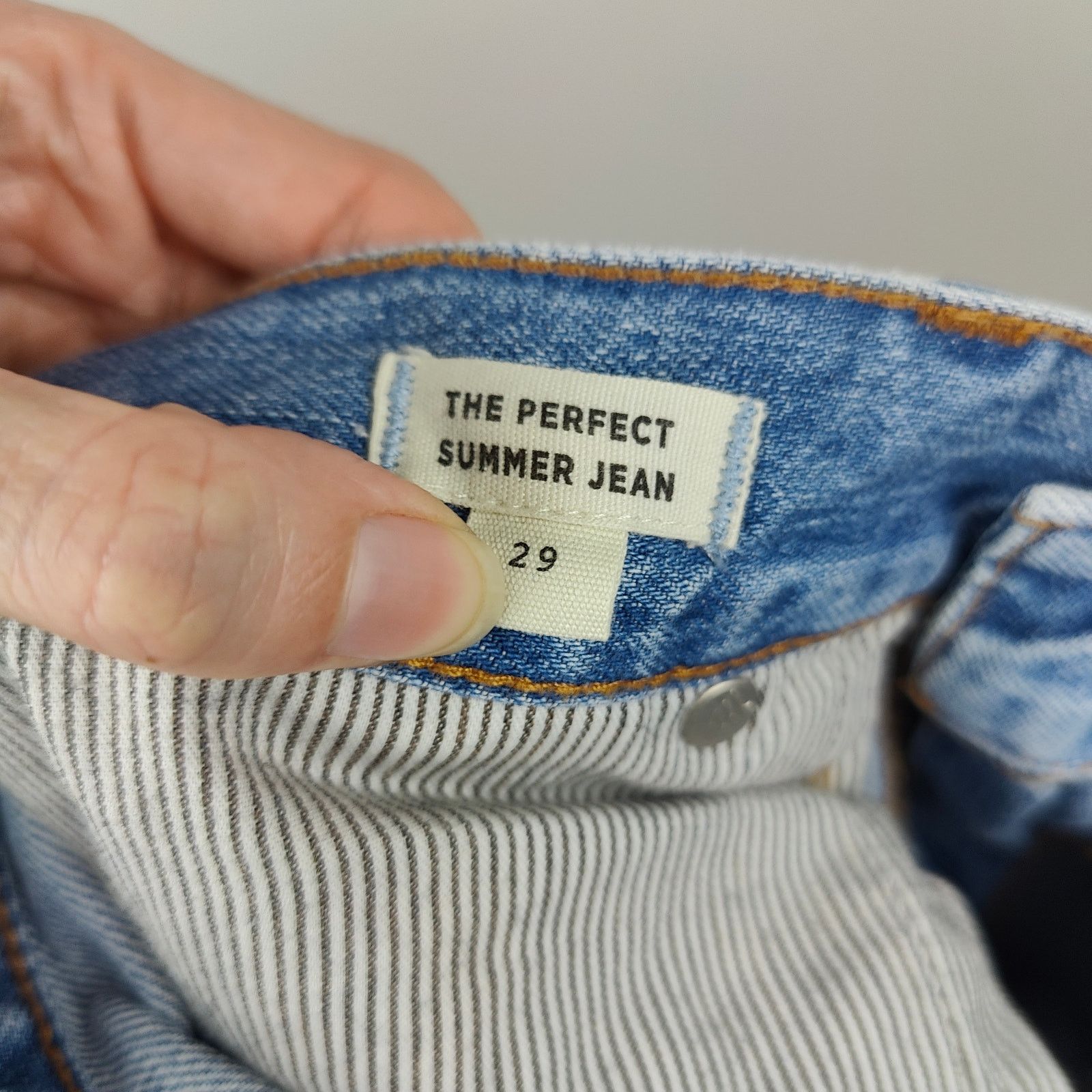 Madewell Madewell The Perfect Summer Jeans Womens 29 Light Wash Size 29" - 7 Thumbnail