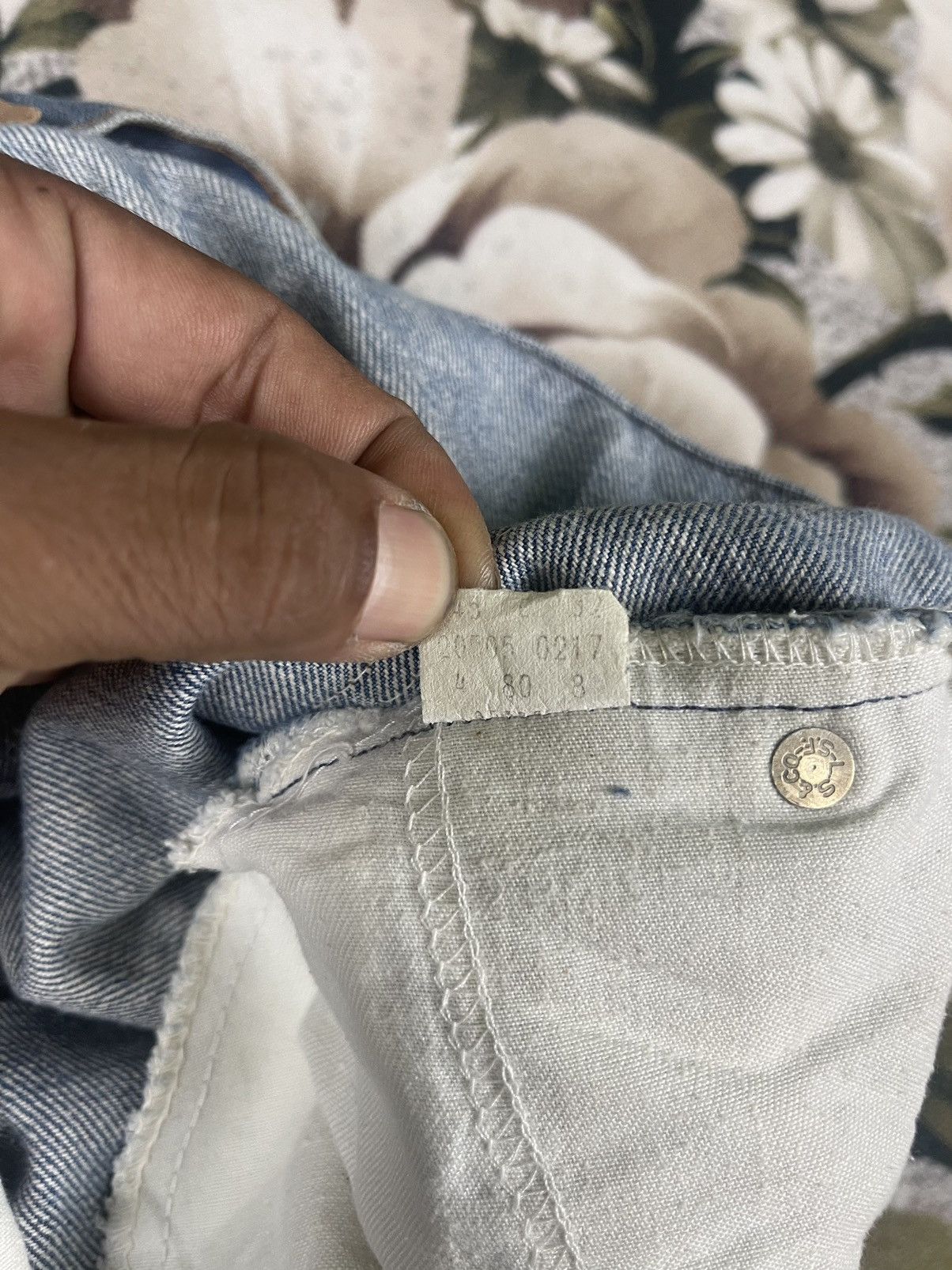 Levi's × Vintage Rare!Vintage Levi’s Orange Tab Button No.8 Size US 31 - 10 Thumbnail