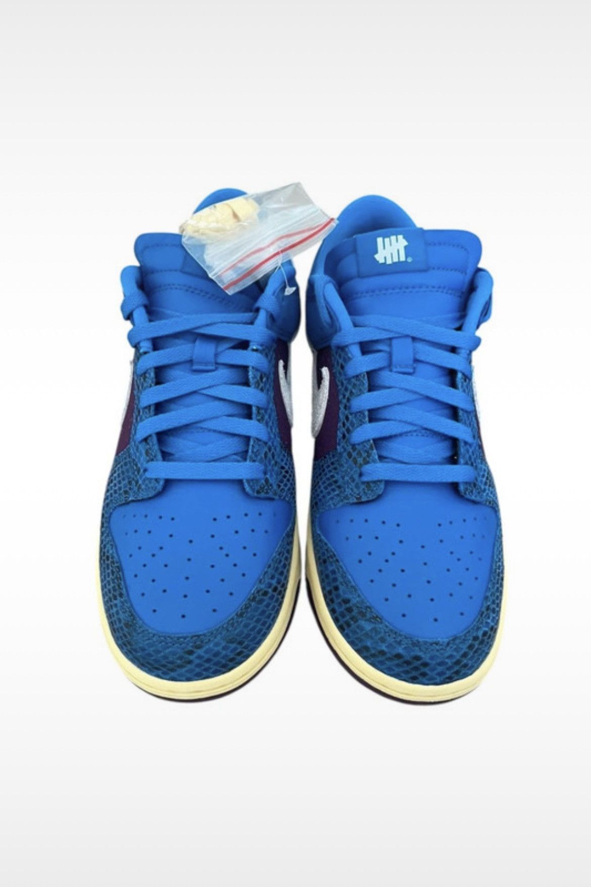 Nike × Undefeated Nike Dunk Low Undefeated 5 On It Dunk vs. AF1 10.5 Size US 10.5 / EU 43-44 - 6 Thumbnail