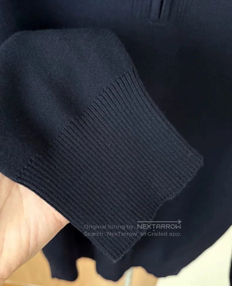Loro Piana Loro Piana Navy Hooded Knit Sweater. Size US S / EU 44-46 / 1 - 5 Thumbnail