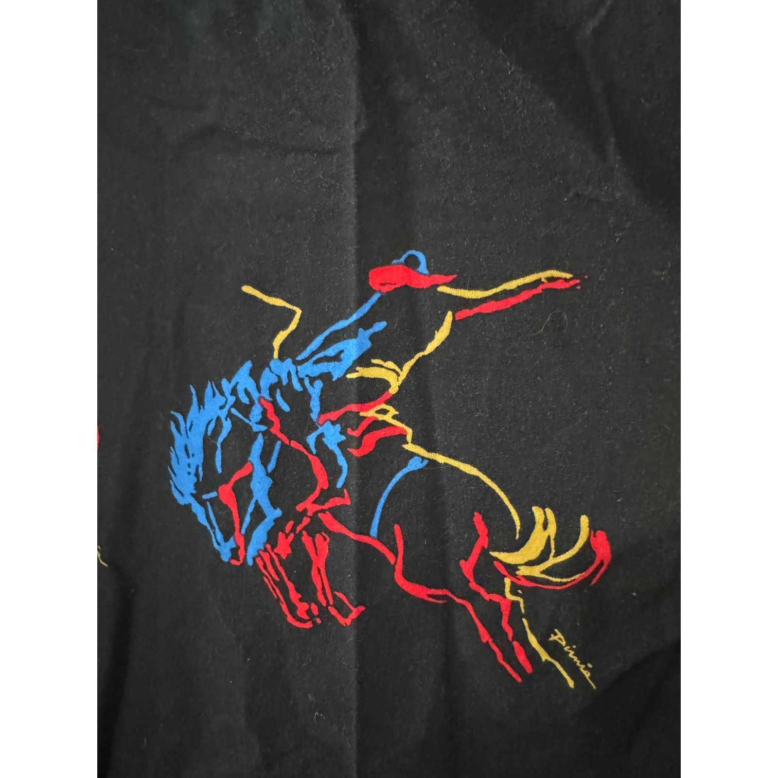Wrangler Vintage Wrangler Western Shirt Long Sleeve Bronco L Size US L / EU 52-54 / 3 - 3 Thumbnail