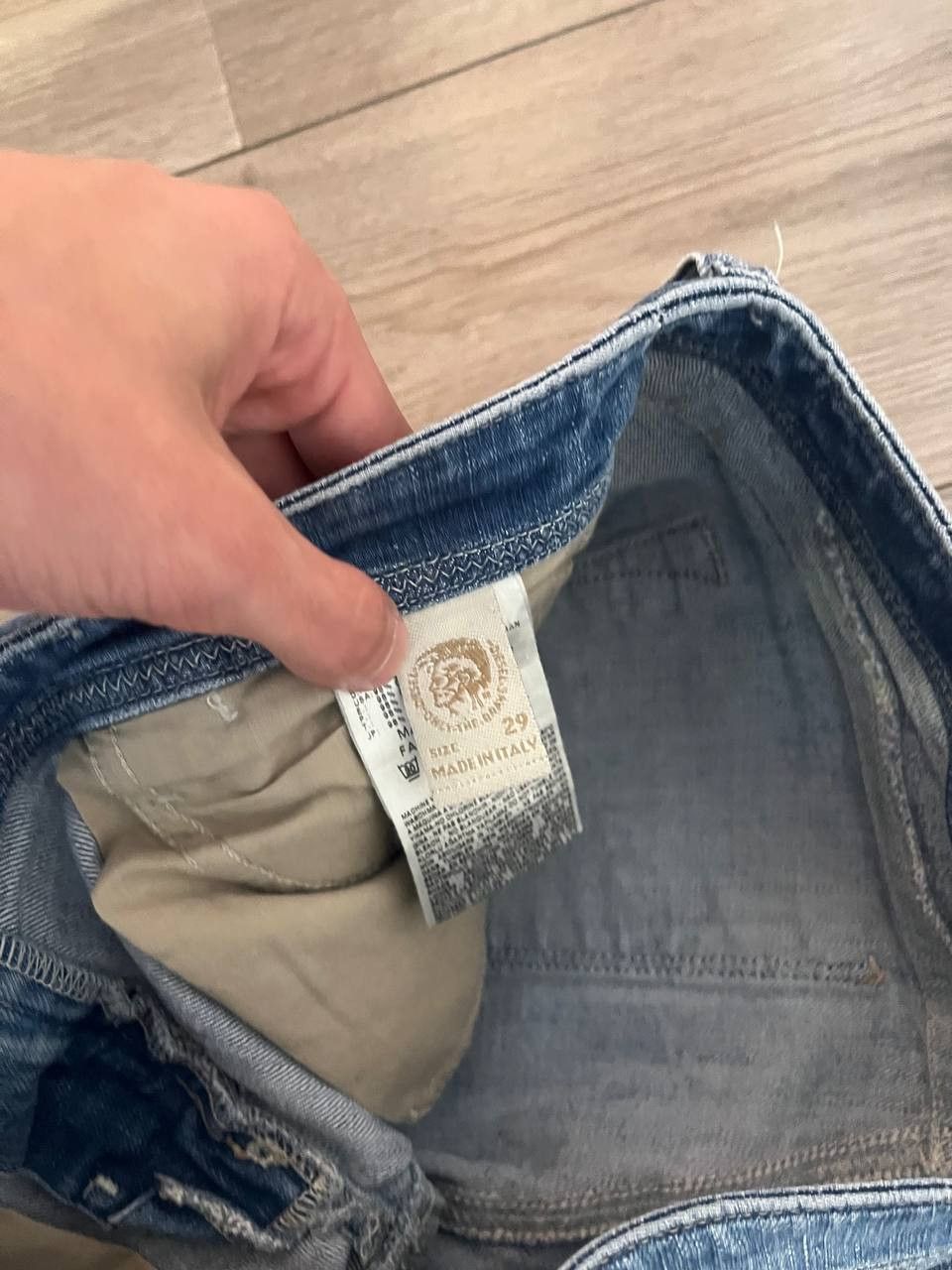 Diesel diesel lowky jeans size 29 Size 29" - 4 Thumbnail