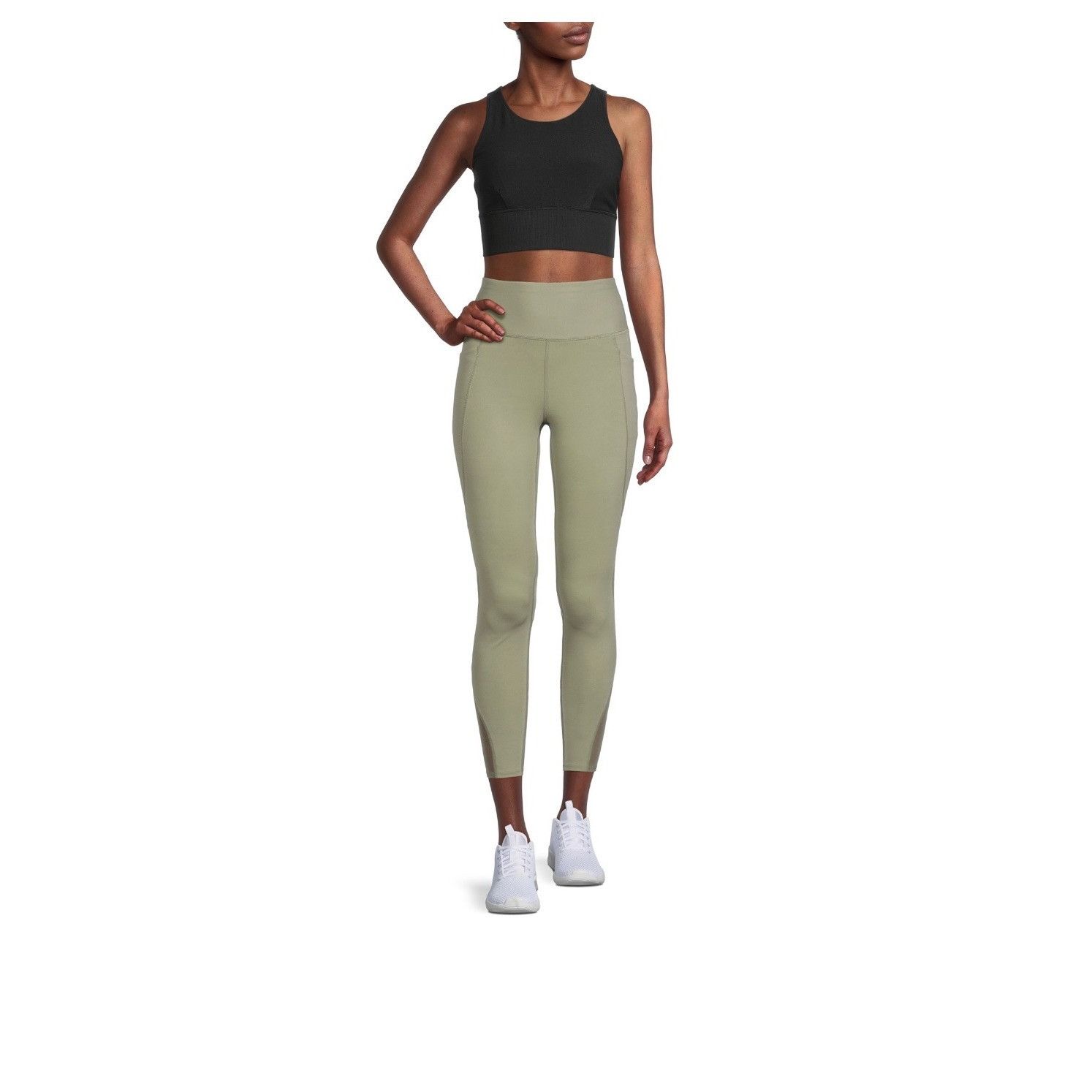 Avia Women’s Active High Rise Flex Tech 7/8 Leggings (X-Small, Ol Size 26" / US 2 / IT 38 - 2 Thumbnail
