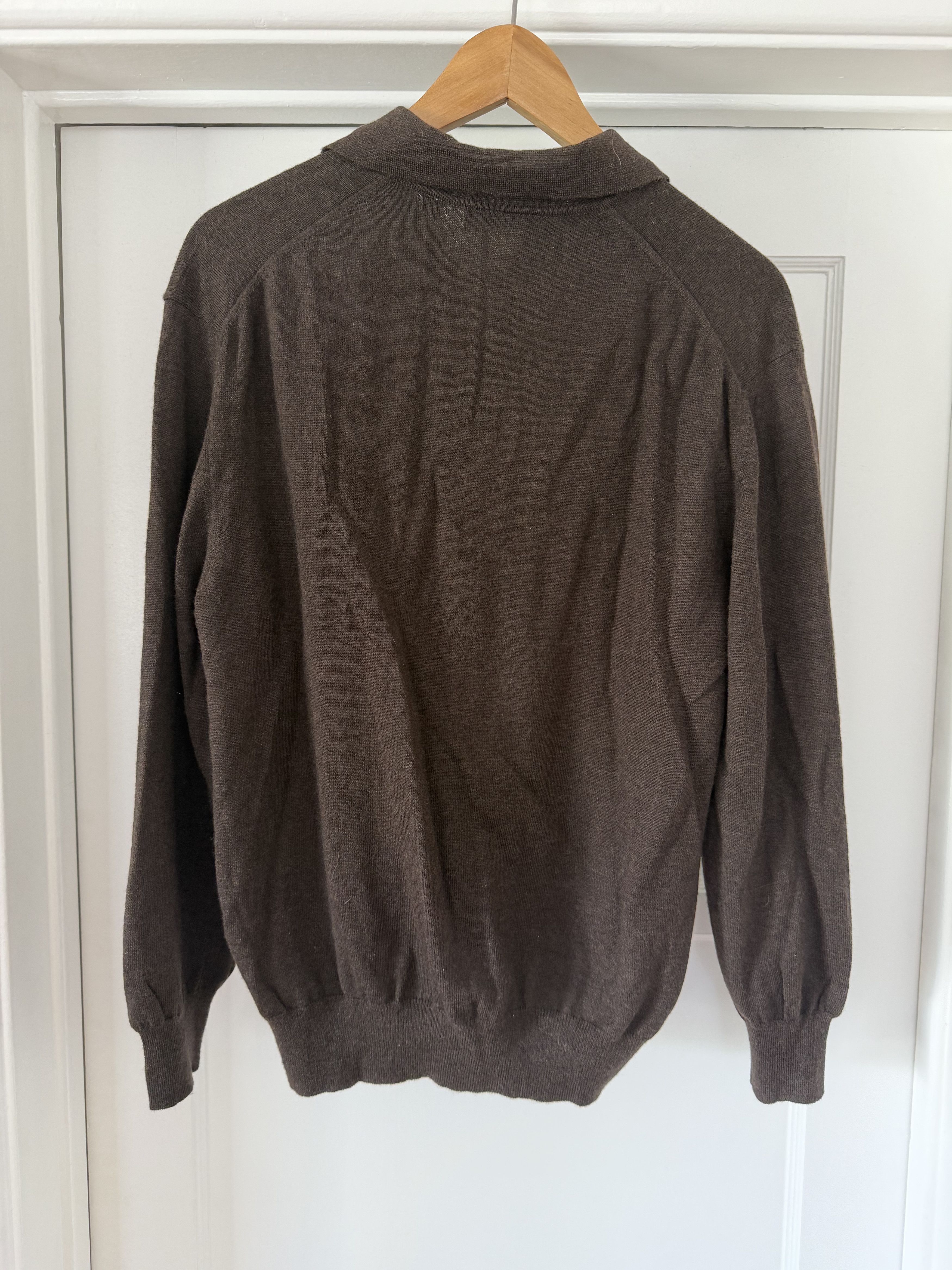 Barneys New York Barney’s Knit Polo - Made in Italy Size US L / EU 52-54 / 3 - 4 Thumbnail