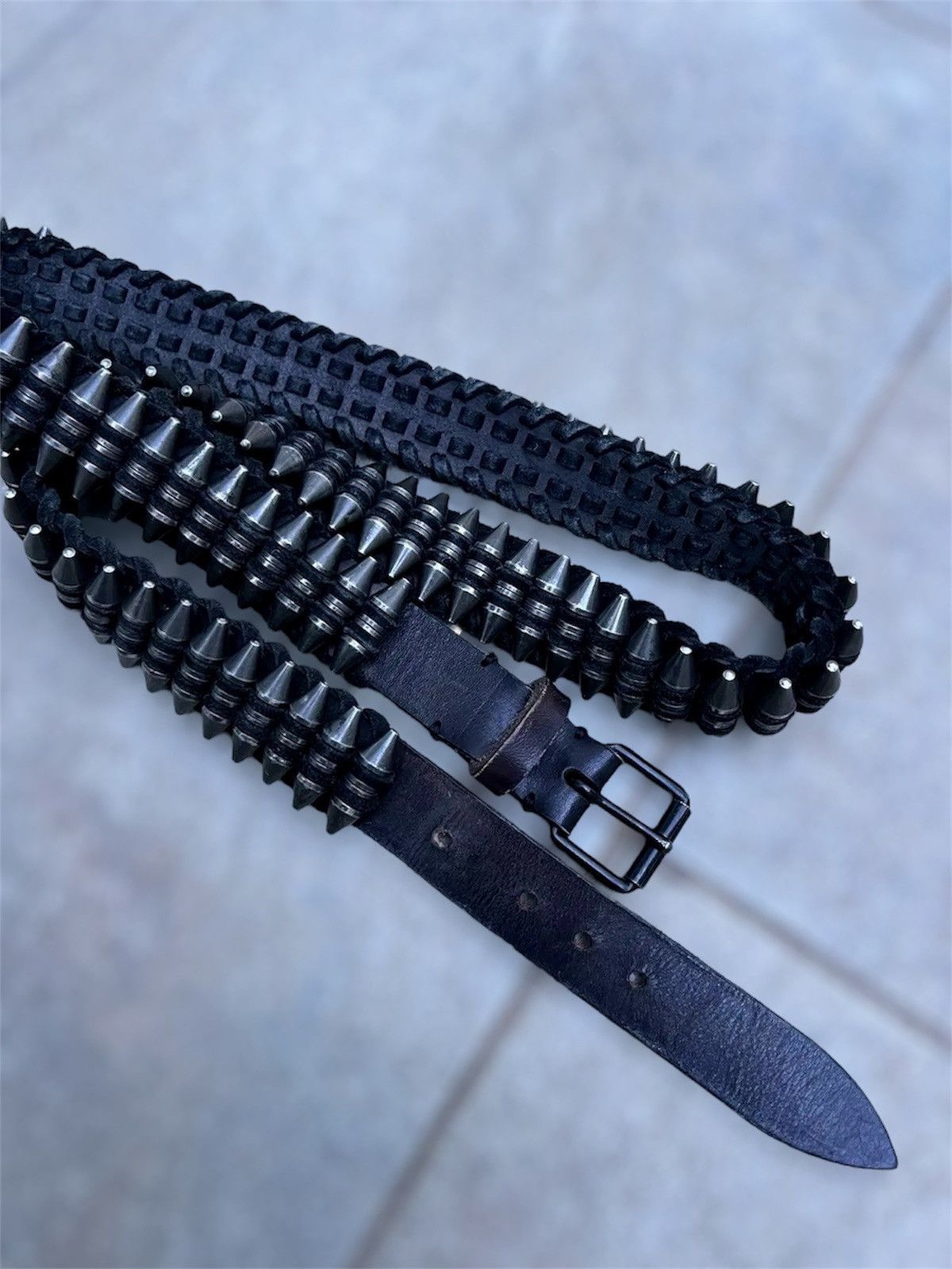 balmain-aw10-balmain-by-christophe-decarnin-bullet-belt-very-rare-grailed