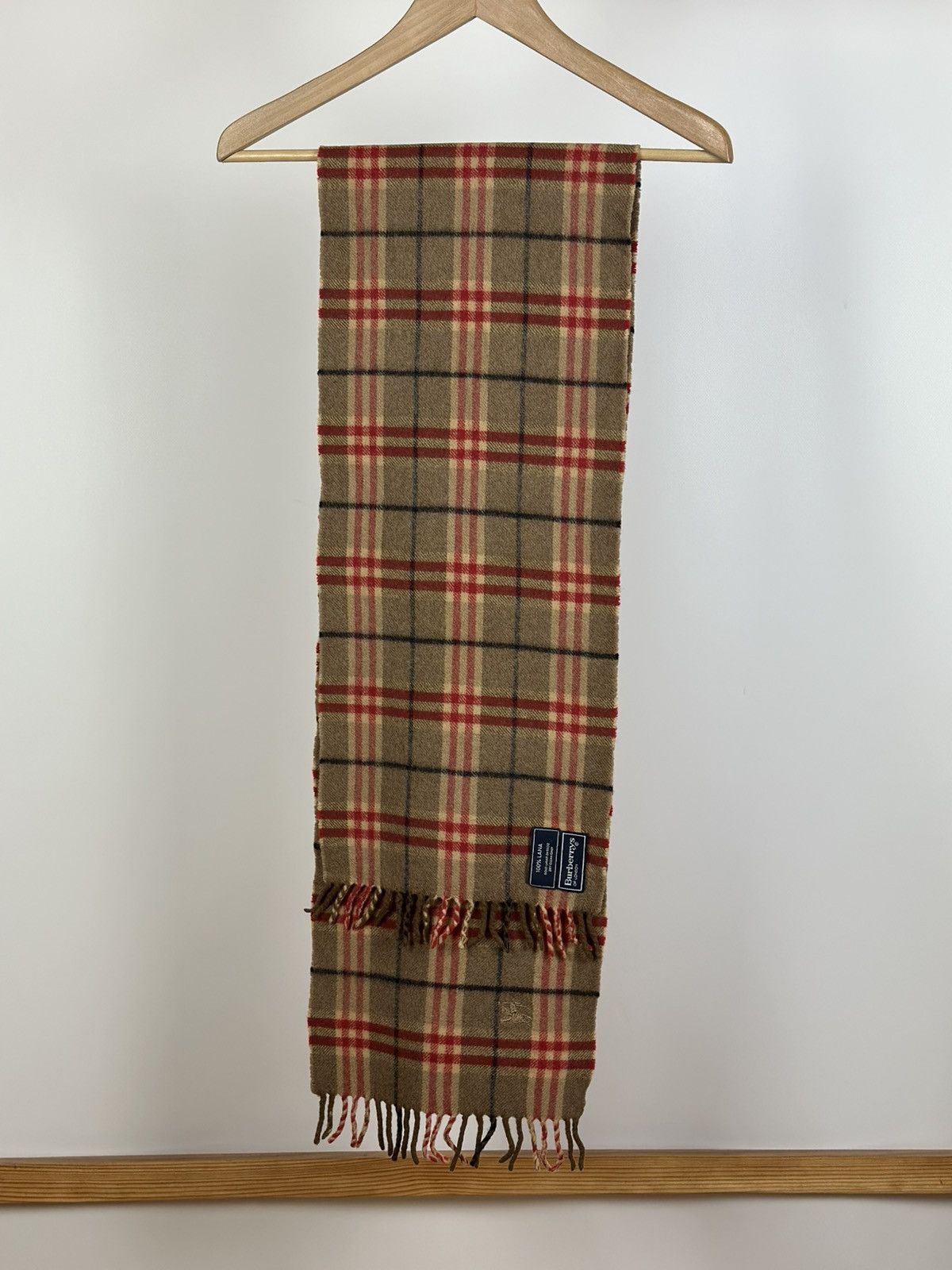 Burberry Vintage Burberry London Lana Wool Scraf Size ONE SIZE - 2 Thumbnail