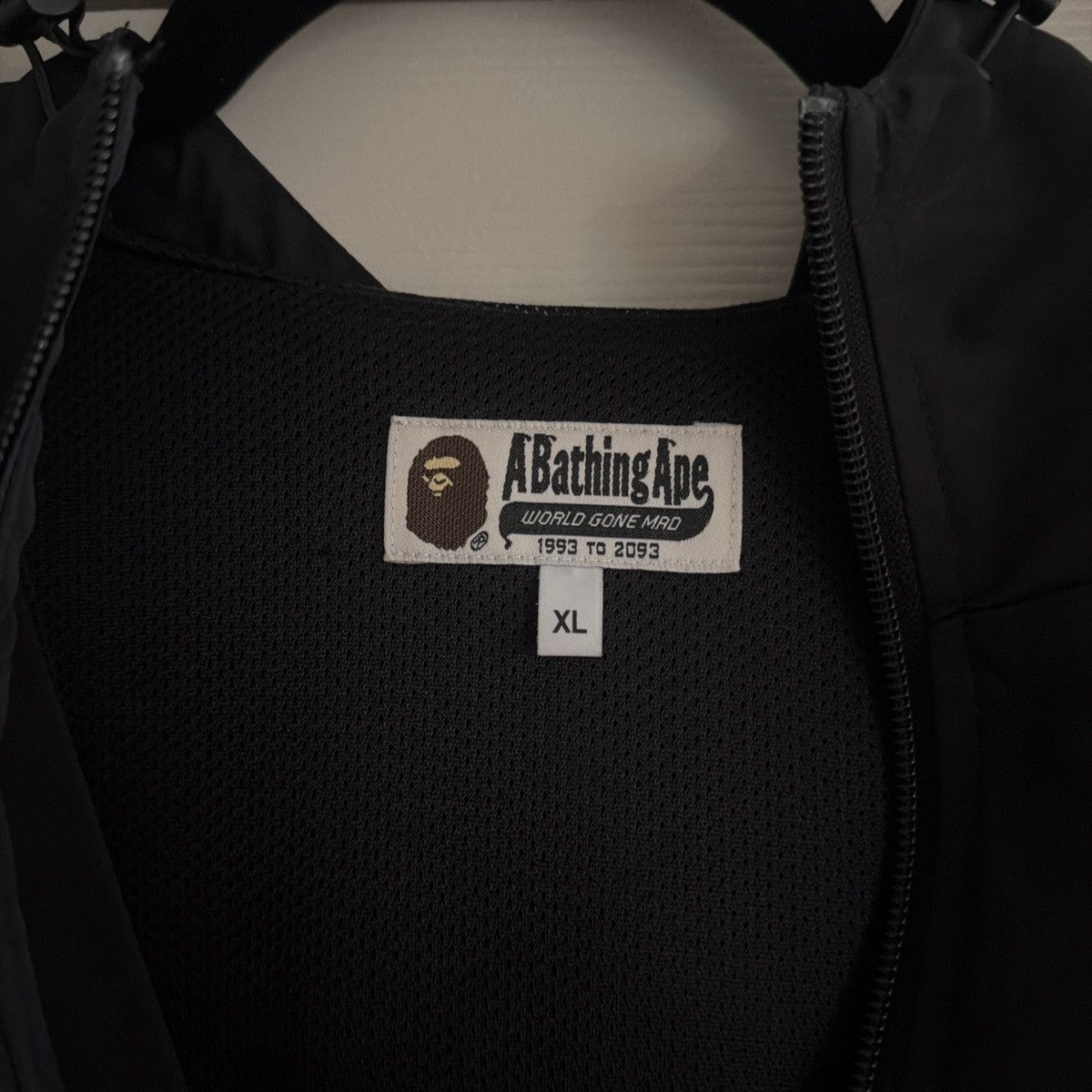 Bape A Bathing Ape SS17 Summer Windbreaker Jacket Black Size XL Size US L / EU 52-54 / 3 - 3 Thumbnail