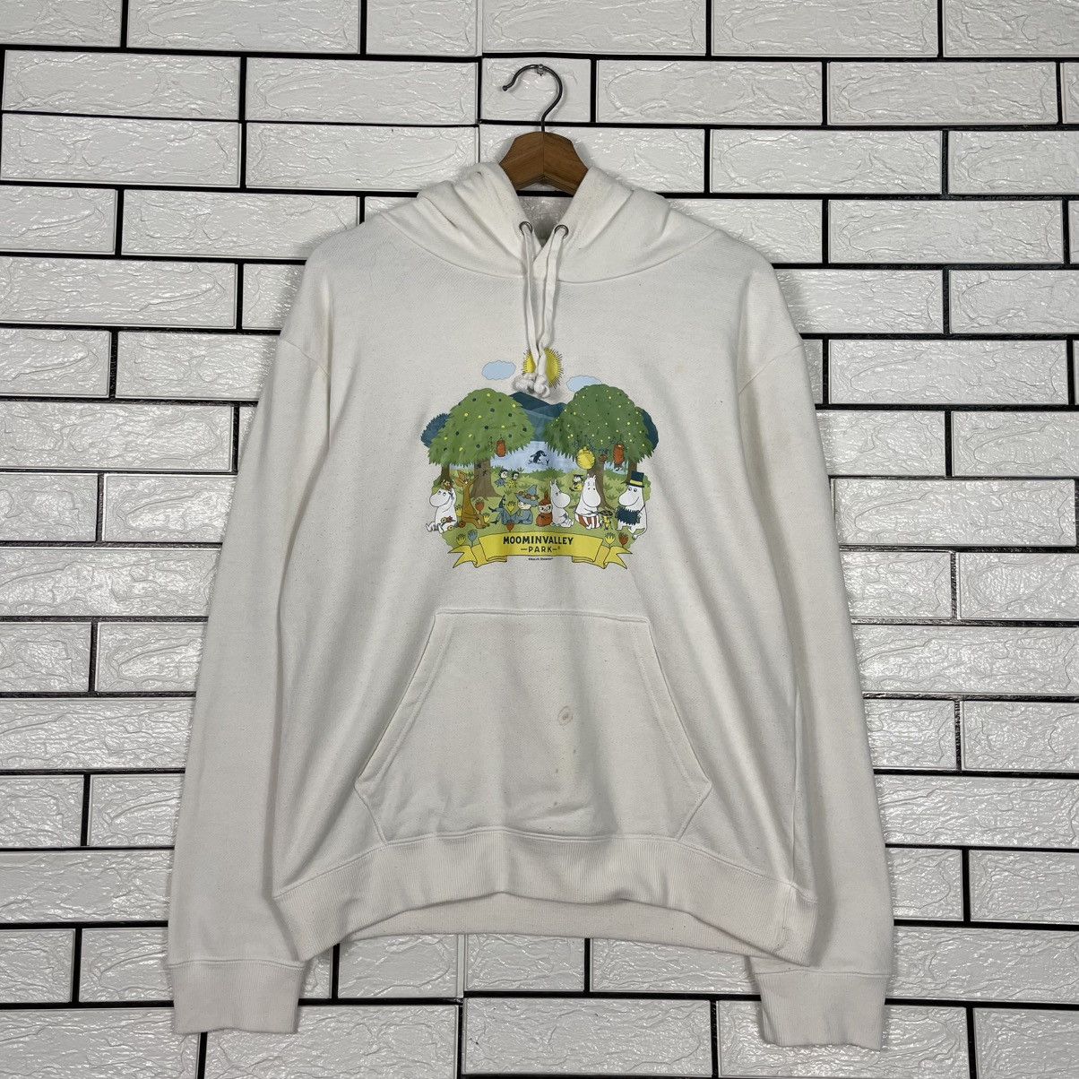 Japanese Brand Moomin Valley Park Pullover Hoodie Size US M / EU 48-50 / 2 - 9 Thumbnail