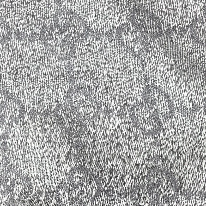 Gucci Gucci Silver Logo Jacquard Shawl 186*76cm-2506 Size XXS / US 00 / IT 34 - 7 Thumbnail