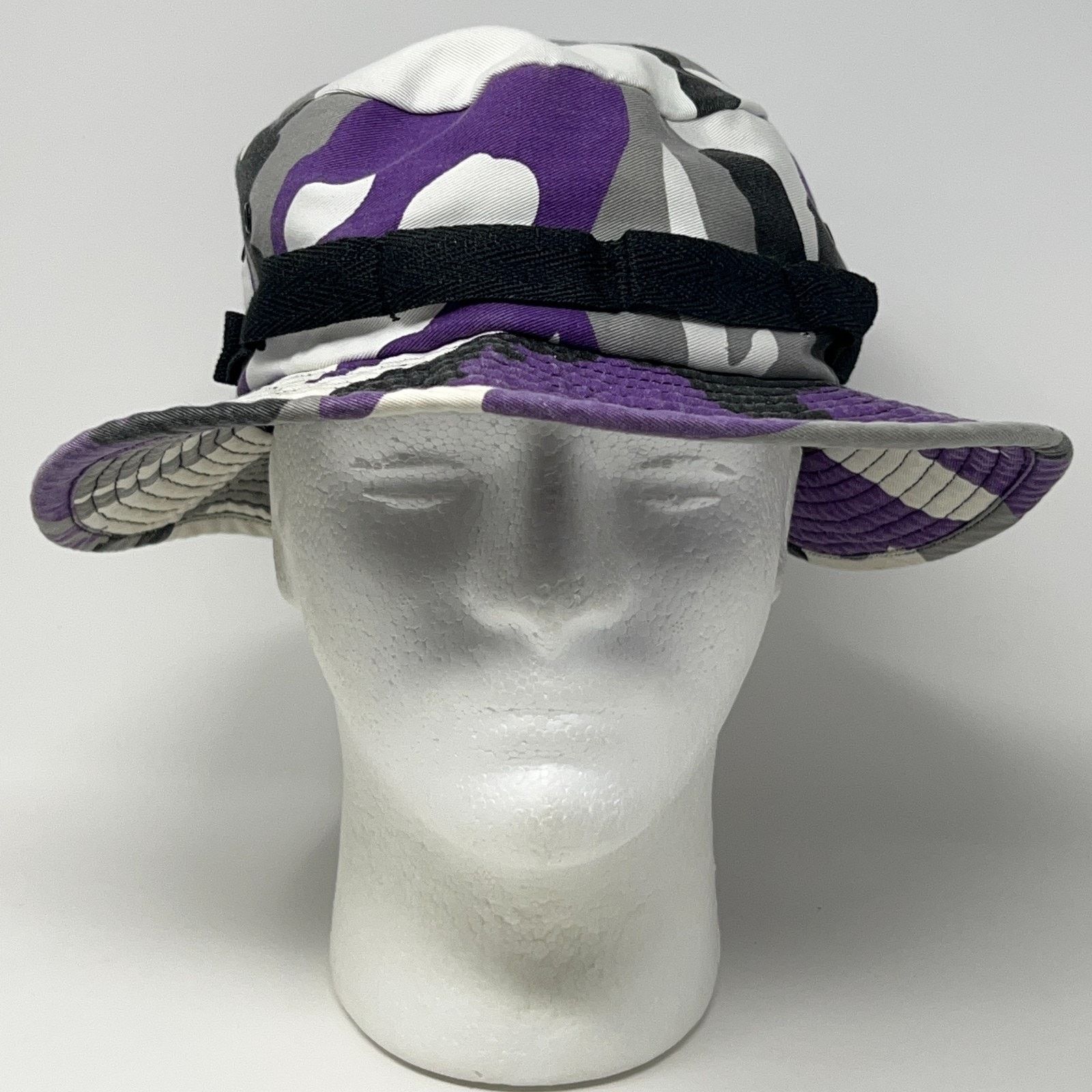 Other Camouflage Bucket Hat Purple Military Army Camo S-M Size ONE SIZE - 2 Thumbnail