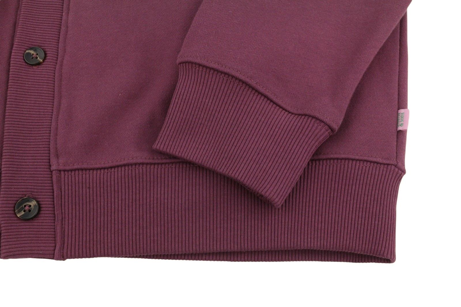 Scotch & Soda M Burgundy Button-Up Oversized Cardigan 88544 Size US M / EU 48-50 / 2 - 5 Thumbnail