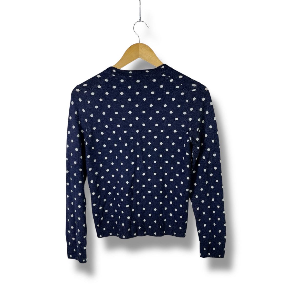 Comme des Garcons PLAY Rare! Comme Des Garcons Polka Dot Cardigan Shirt Size S / US 4 / IT 40 - 2 Thumbnail