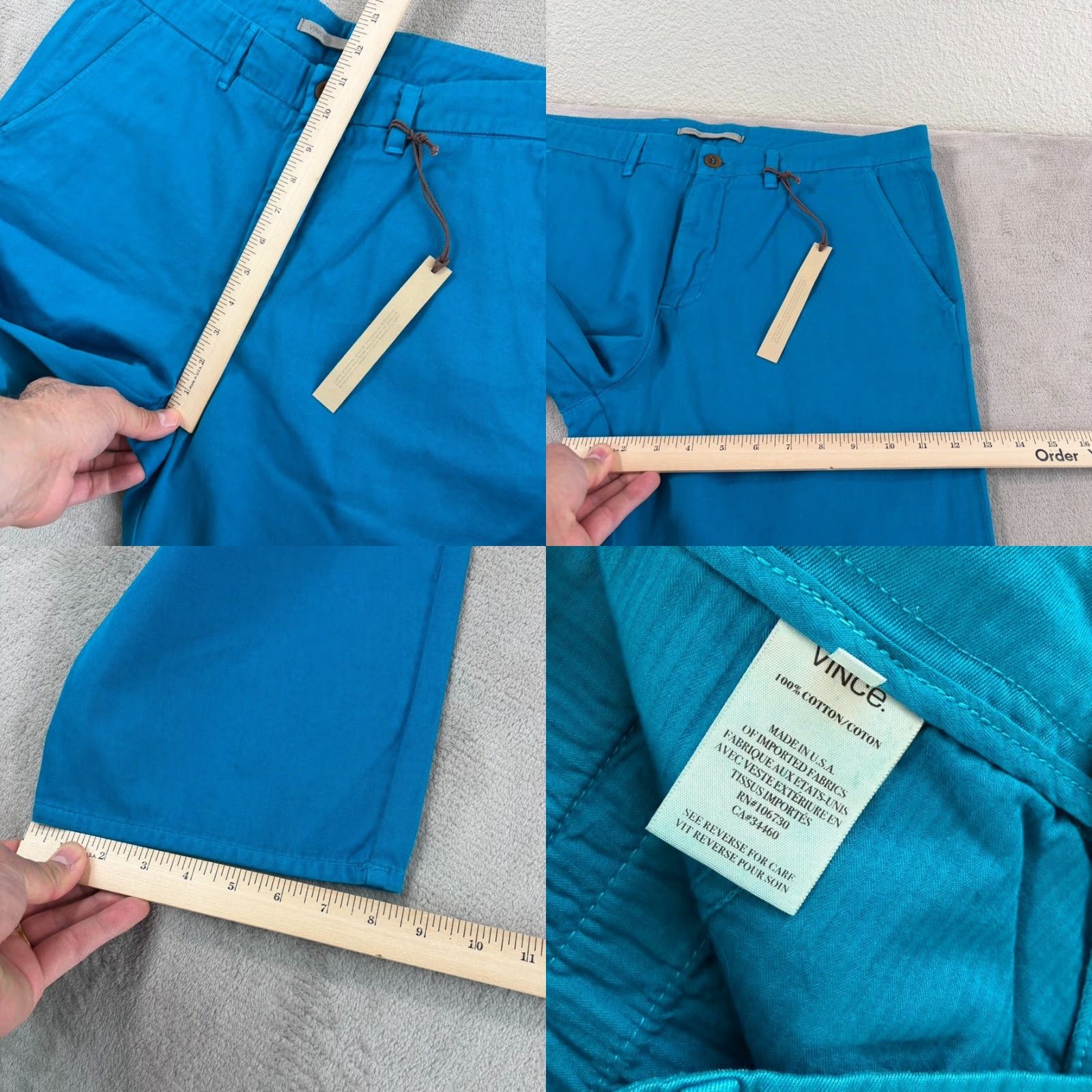 Vince Vince Chino Pants Shirt? Size US 36 / EU 52 - 8 Thumbnail