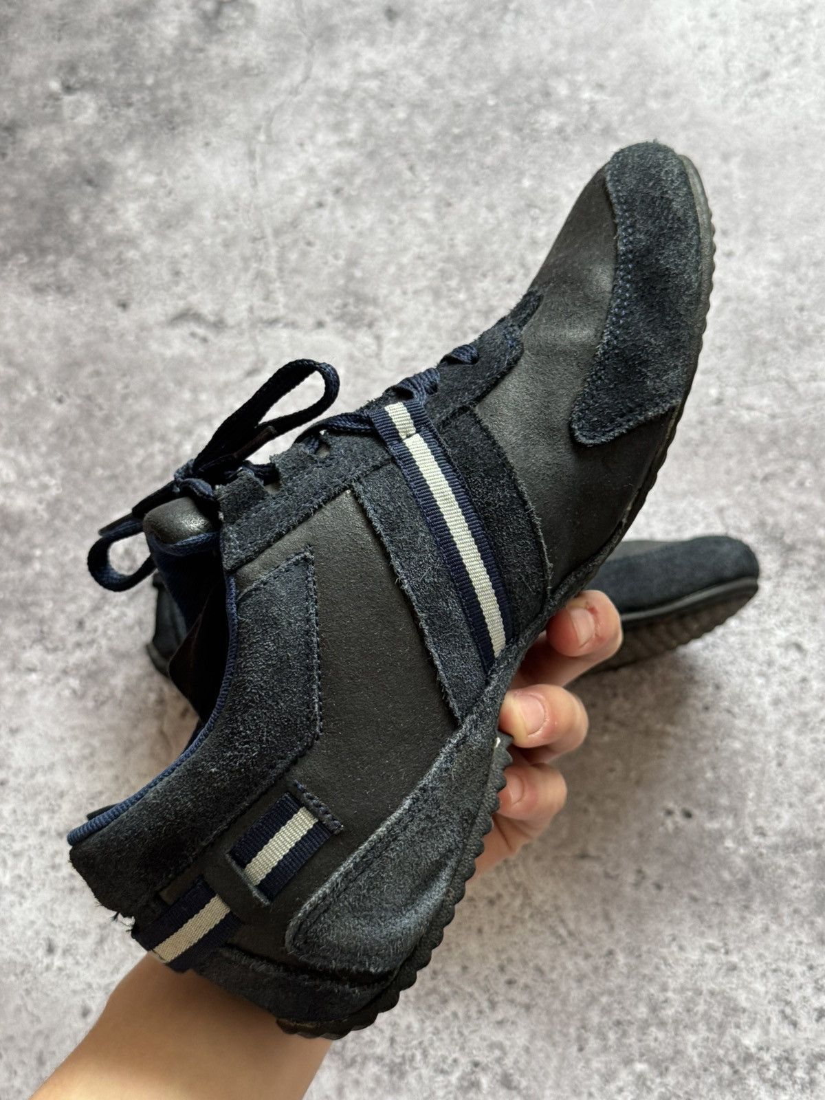 Diesel 🔥VINTAGE DIESEL Y2K HYPE LOW TOP SNEAKERS SUEDE Size US 8 / EU 41 - 6 Thumbnail