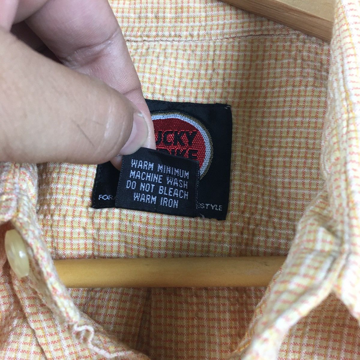 Other × Vintage Vintage Lucky Strike Three Quarter Sleeve Size US M / EU 48-50 / 2 - 8 Thumbnail