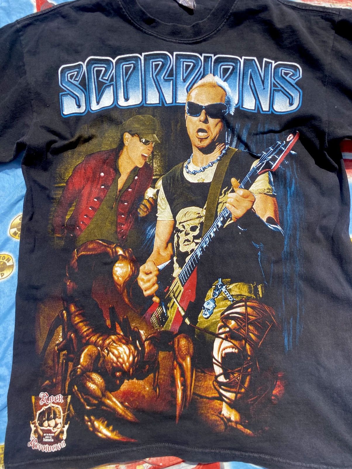 Giant SCORPIONS Vintage Mexican Bootleg All-Over Print Size US L / EU 52-54 / 3 - 2 Thumbnail
