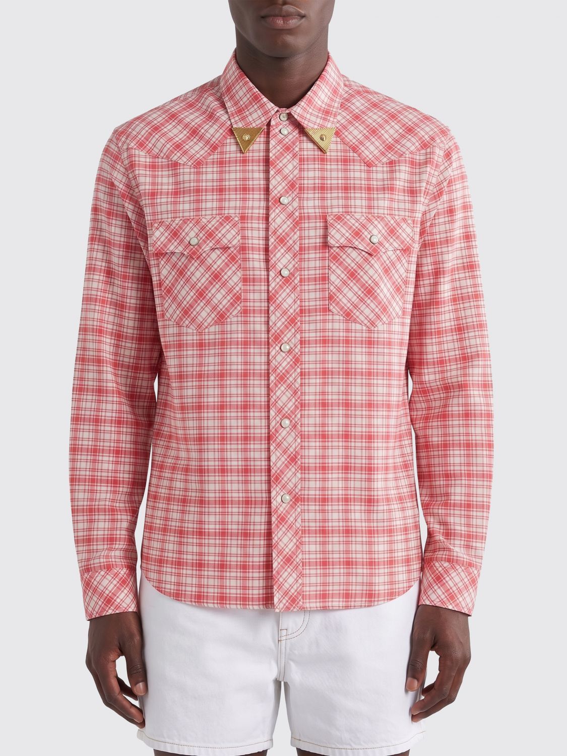 Versace Versace Shirt Men Red Size US L / EU 52-54 / 3 - 1 Thumbnail