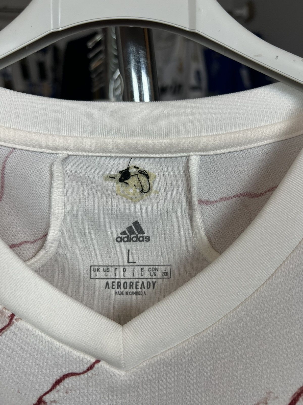 Adidas Soccer Jersey Adidas Arsenal 2020/21 Aubameyang #14 Size US L / EU 52-54 / 3 - 8 Thumbnail