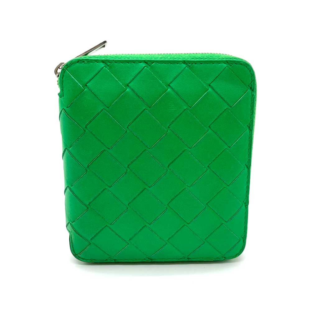 Bottega Veneta Bottega Veneta Bottega Veneta Intrecciato Leather Mini Wallet Leather Short Wallet 690572 in Very Good Condition Size ONE SIZE - 1 Thumbnail