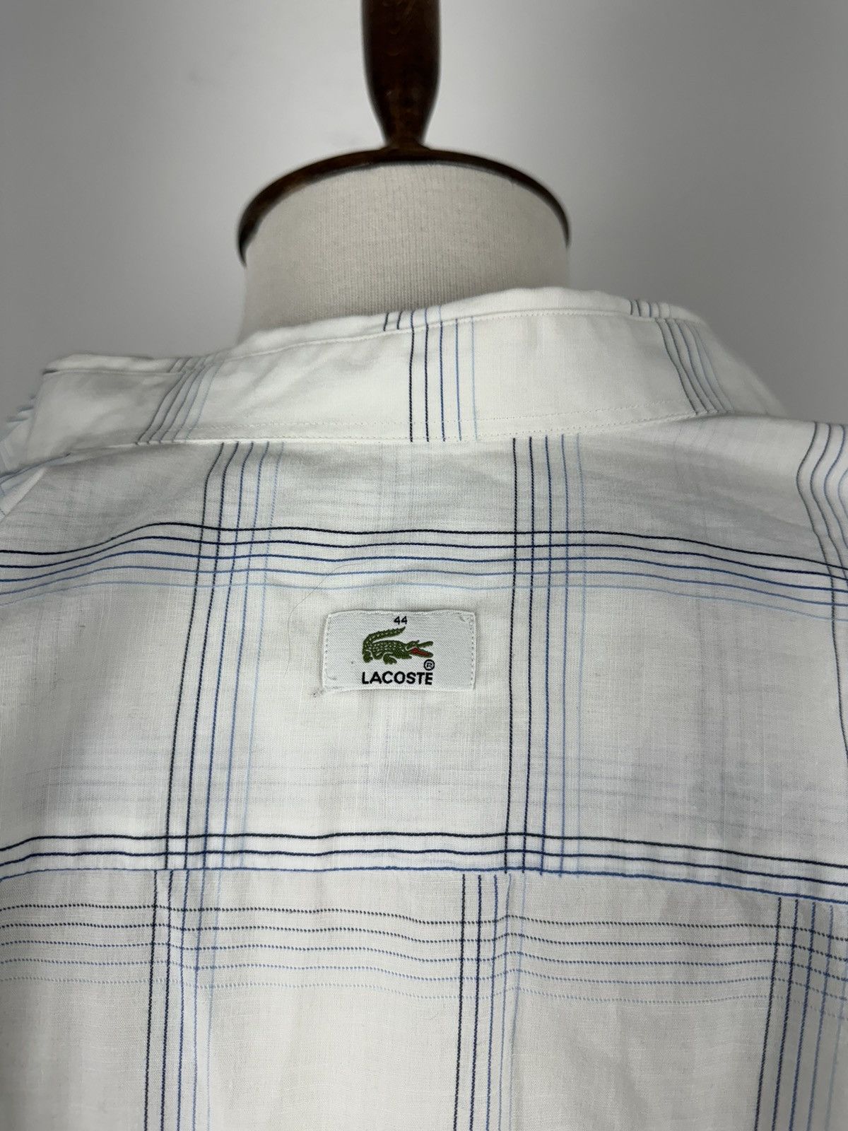 Lacoste Men’s Vintage Lacoste Short Sleeve Shirt size 44 Size US XL / EU 56 / 4 - 6 Thumbnail