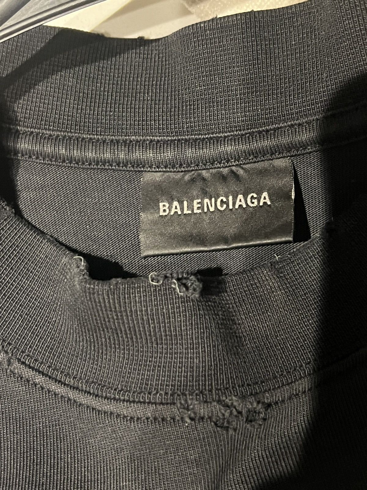 Balenciaga Balenciaga Masking Tape Logo T shirt Size US XL / EU 56 / 4 - 3 Thumbnail