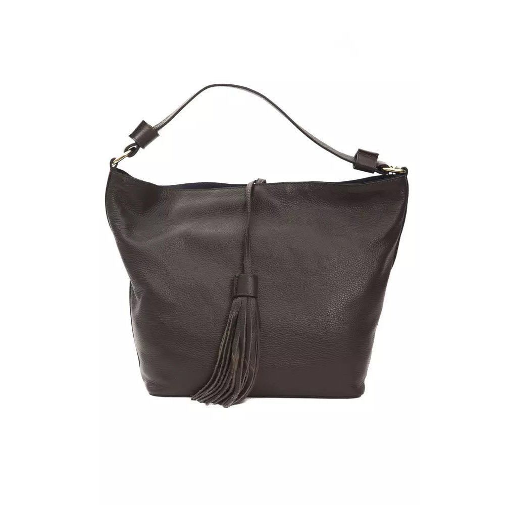 Other Pompei Donatella Brown Leather Shoulder Bag Size ONE SIZE - 3 Thumbnail