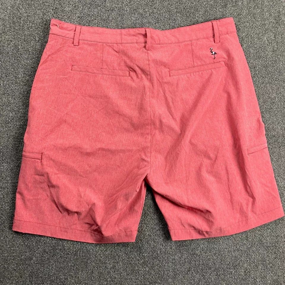 Taylor Byrd Tailorbyrd Sport Shorts Men's 38 Red Golf Cargo Casual Chino Size US 38 / EU 54 - 3 Thumbnail