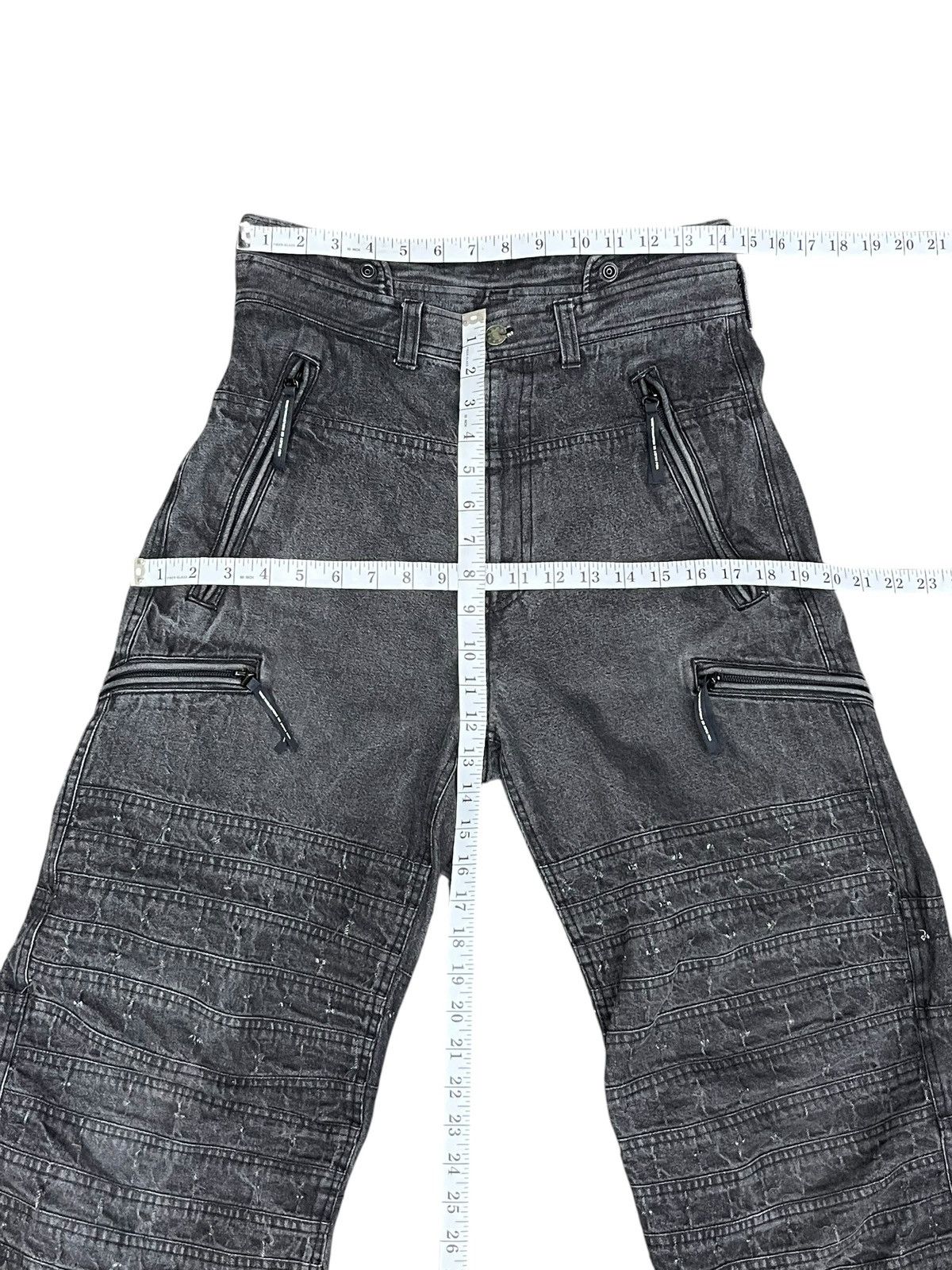 Julius RARE Nuke Pre-Julius Tactical Panel Zip Cargo Denim Archive Size US 28 / EU 44 - 24 Thumbnail