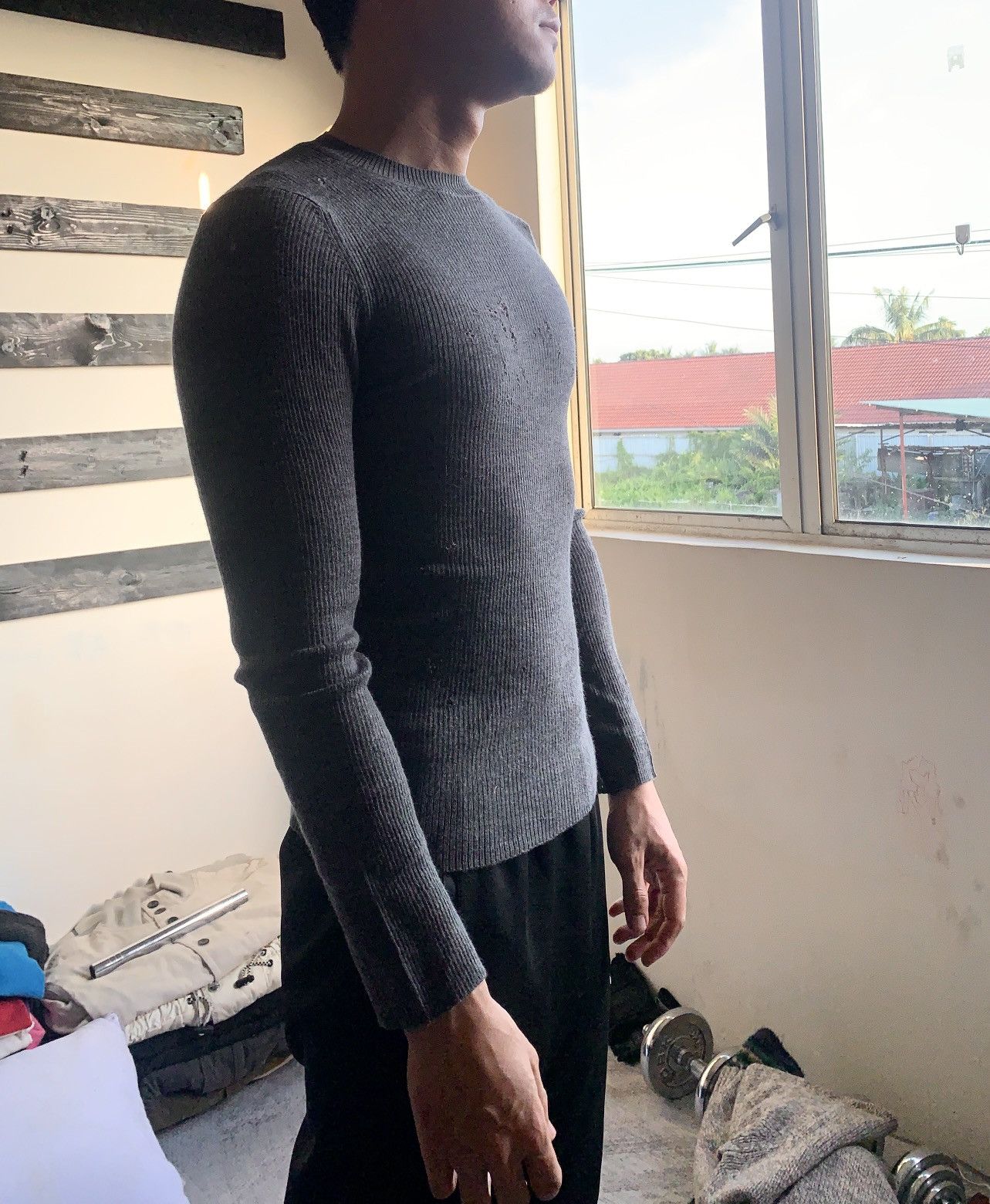 Comme des Garcons Vintage Distressed Cross fit Comme Des Garcons Knit Sweater Size US XXS / EU 40 - 12 Thumbnail