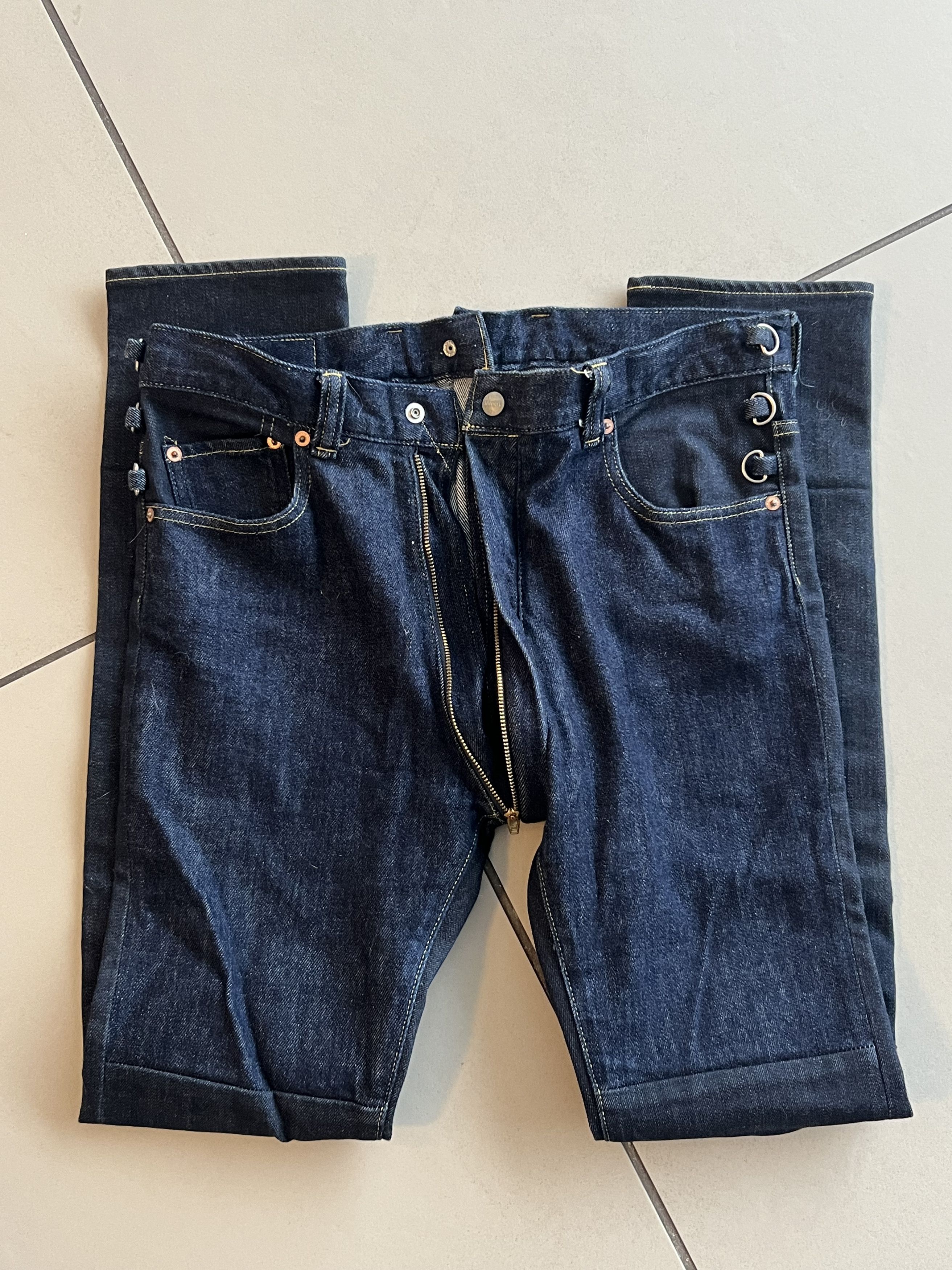 Ganryu Ganryu - Comme des garcons, Rise Zipper Jean Size US 32 / EU 48 - 6 Thumbnail