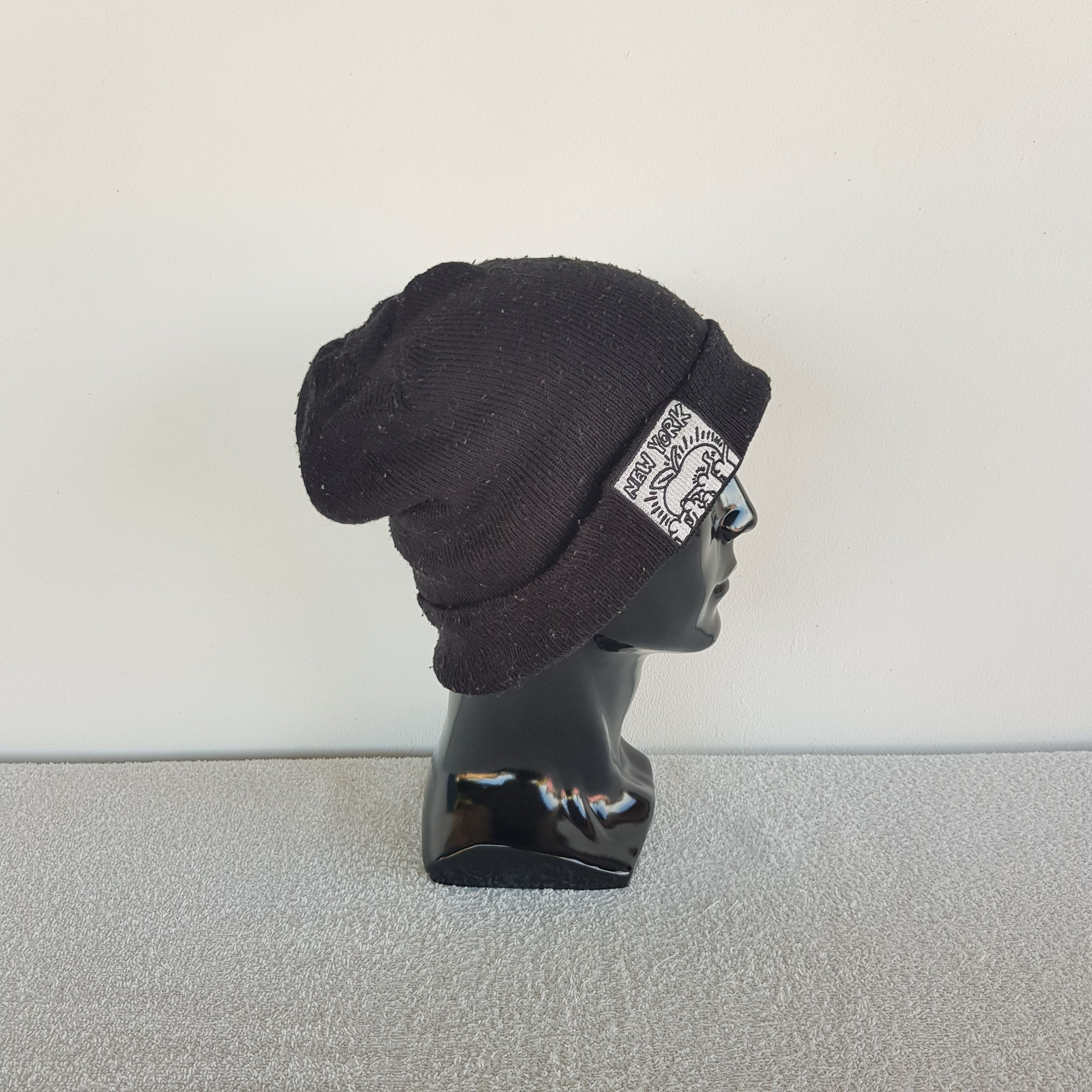 Keith Haring Vintage New Era X Keith Haring Beanie Snow Caps Hats. Size ONE SIZE - 3 Thumbnail