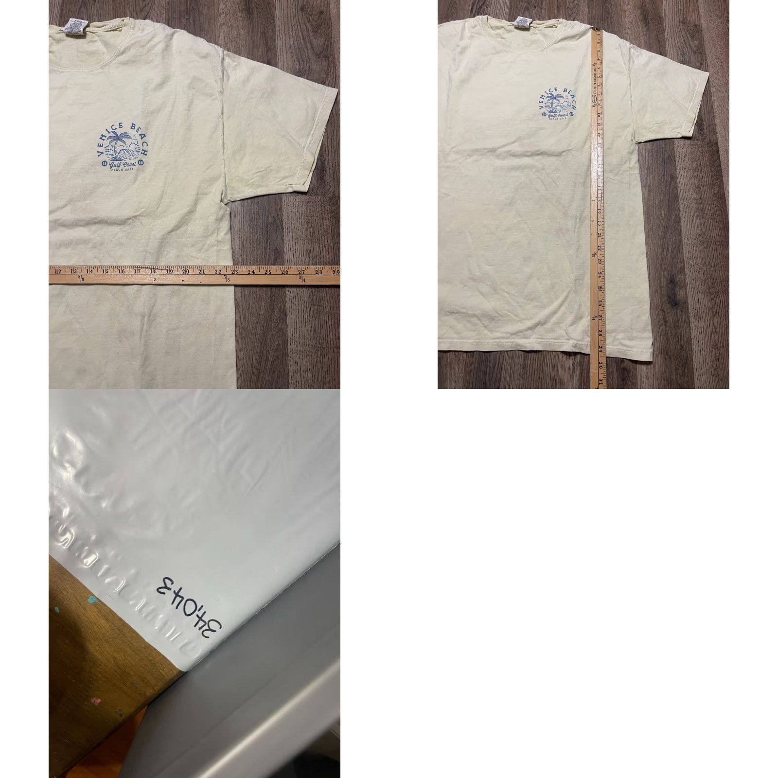 Vince Comfort Wear Shirt Women XL Yellow Vince Beach T-Shirt Casual Short Sleeve Round Neck Basic Modern All Seasons Size XL / US 12-14 / IT 48-50 - 8 Thumbnail