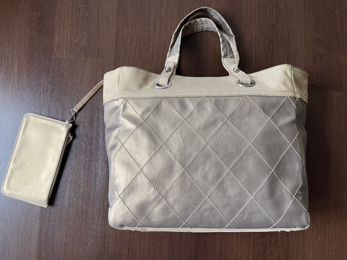 Chanel Chanel Grand Shopping Tote Paris-Biarritz Metallic Tote Size ONE SIZE - 7 Thumbnail