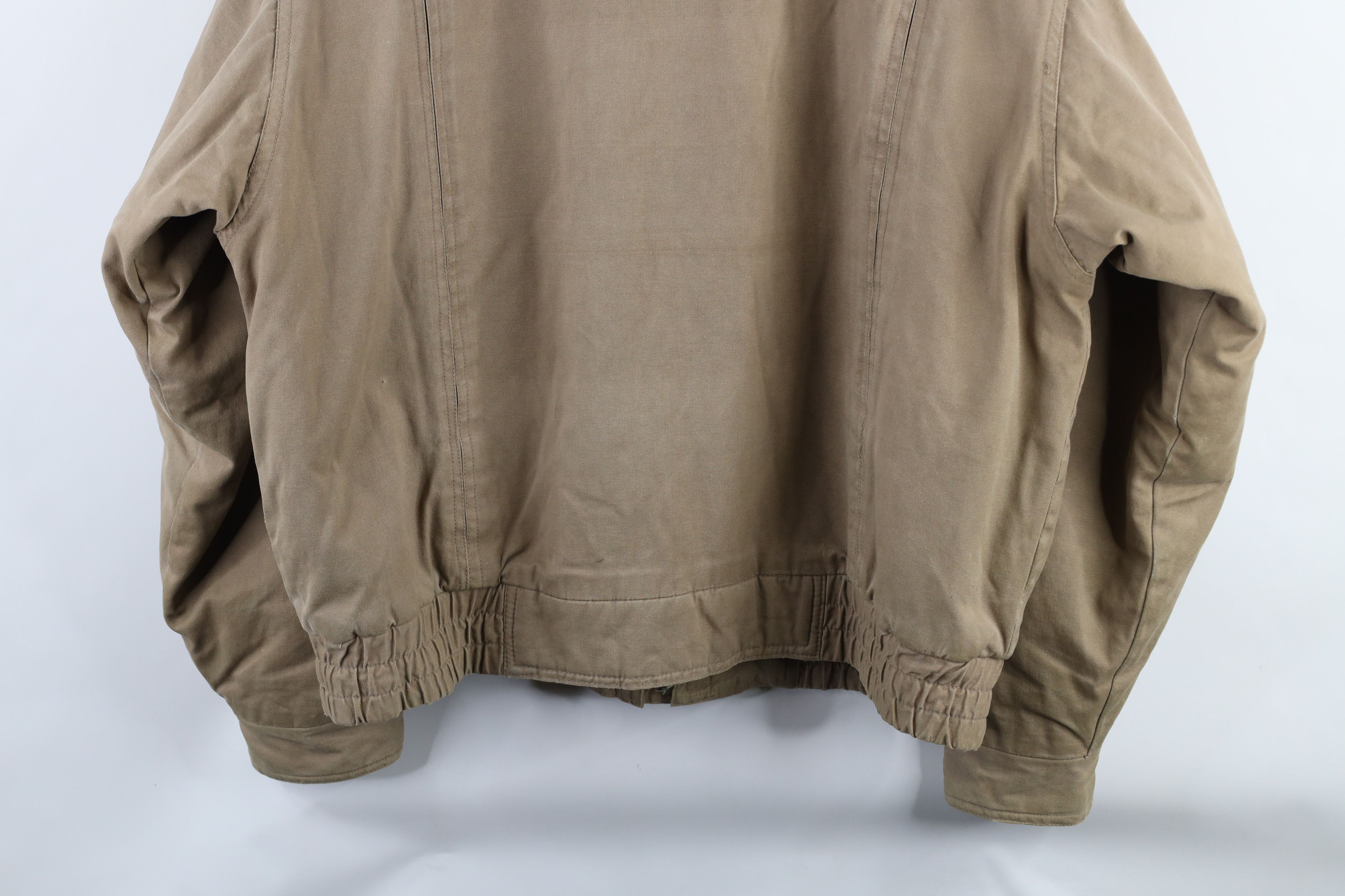 Vintage Vintage 90s Streetwear Deep Pile Fleece Lined Bomber Jacket Size US L / EU 52-54 / 3 - 20 Thumbnail