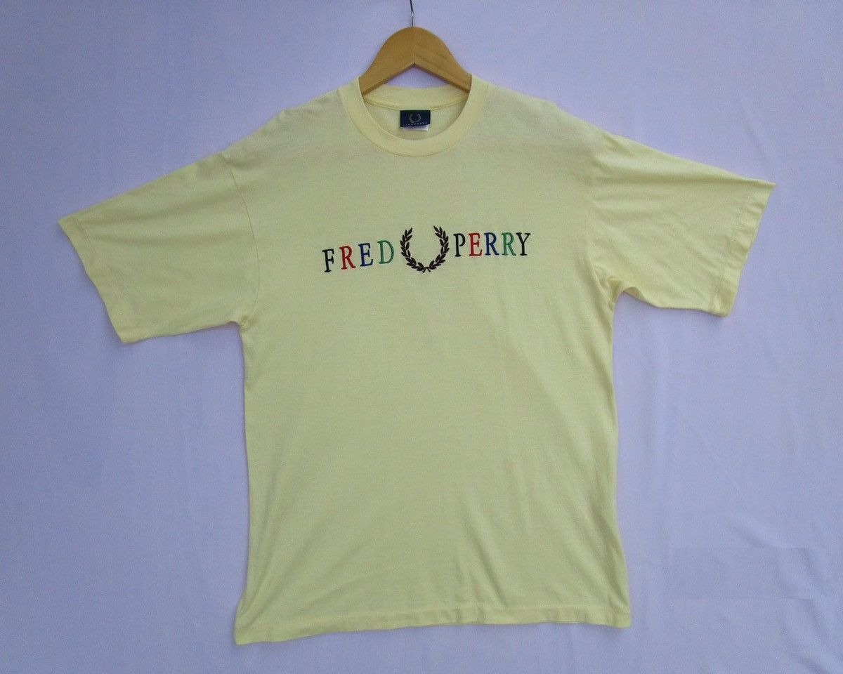 Fred Perry VERY RARE VTG 90S FRED PERRY HOOLIGAN Multicolor EMBROIDERED Size US M / EU 48-50 / 2 - 1 Thumbnail