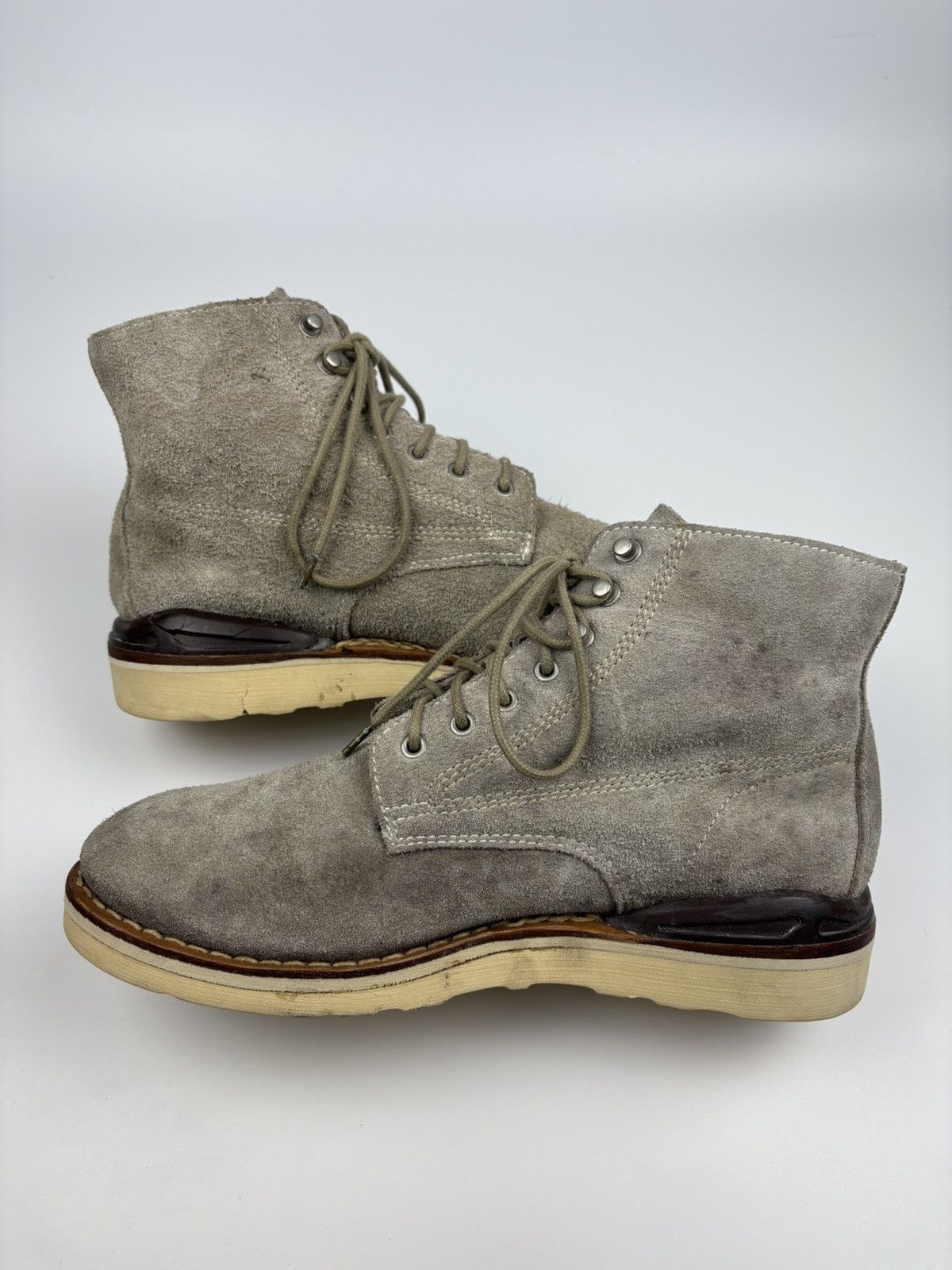 Visvim Visvim Virgil Suede Gray Boots Size US 8 / EU 41 - 10 Thumbnail