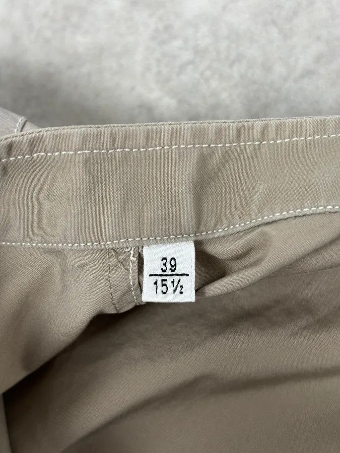 Yves Saint Laurent AW2005 Yves Saint Laurent Beige Cotton Cargo Shirt Size US M / EU 48-50 / 2 - 11 Thumbnail