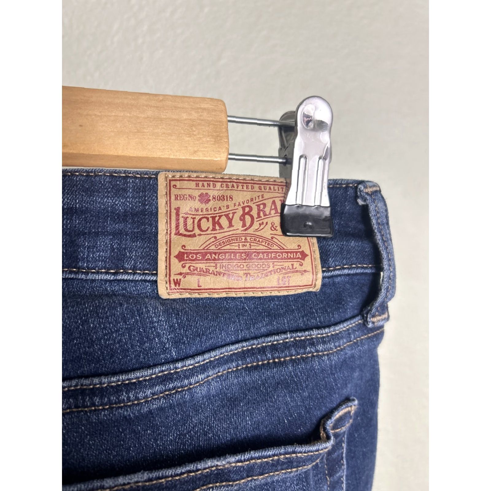 Lucky Brand Lucky Brand Lolita Skinny Jeans Dark Wash Womens Size 4 29x30 Pants Skinny Jeans Women Color Blue 90s Style Size 27" / US 4 / IT 40 - 7 Thumbnail