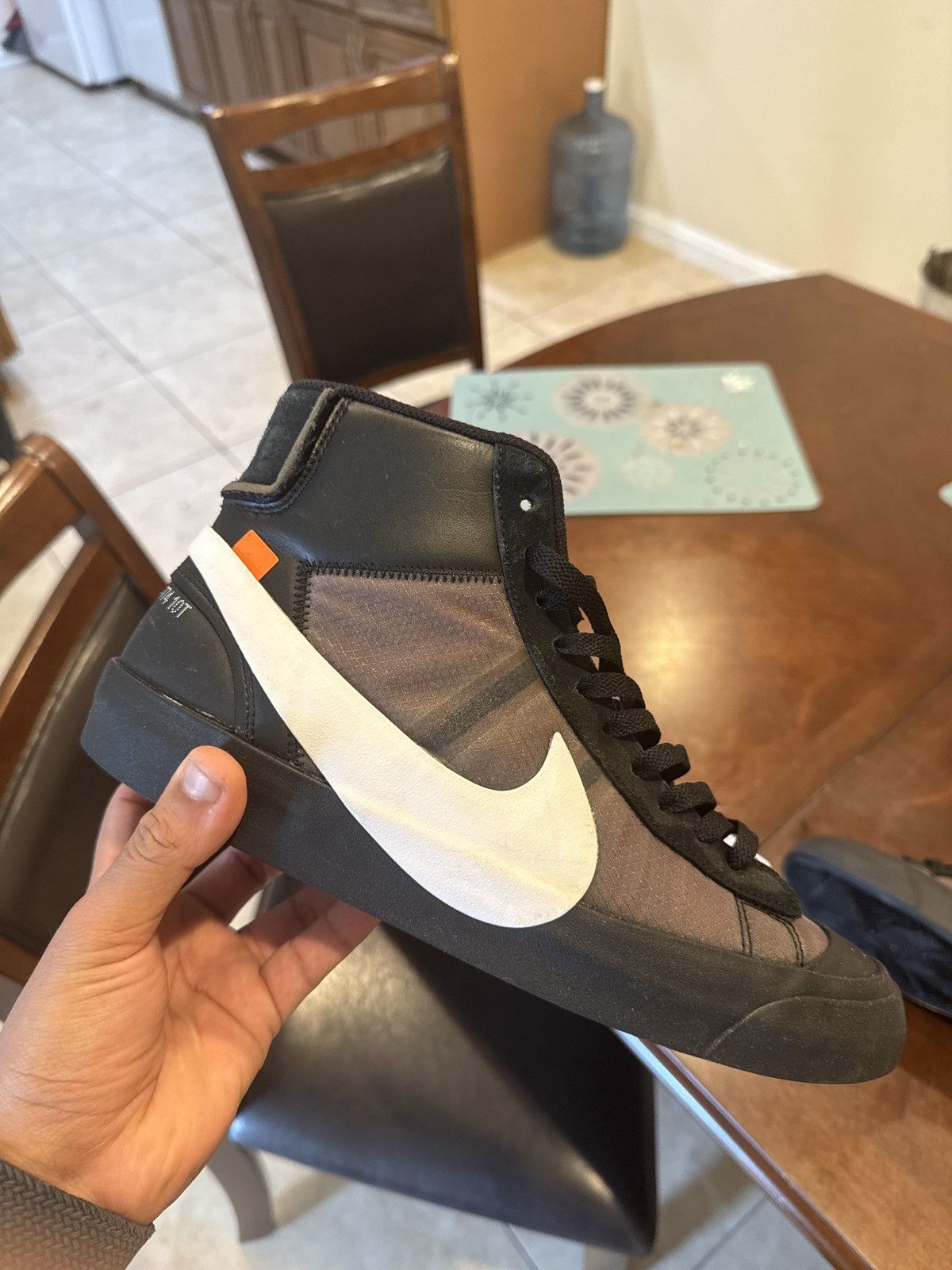 Nike × Off-White Off White x Nike Blazer High Size US 10.5 / EU 43-44 - 2 Thumbnail