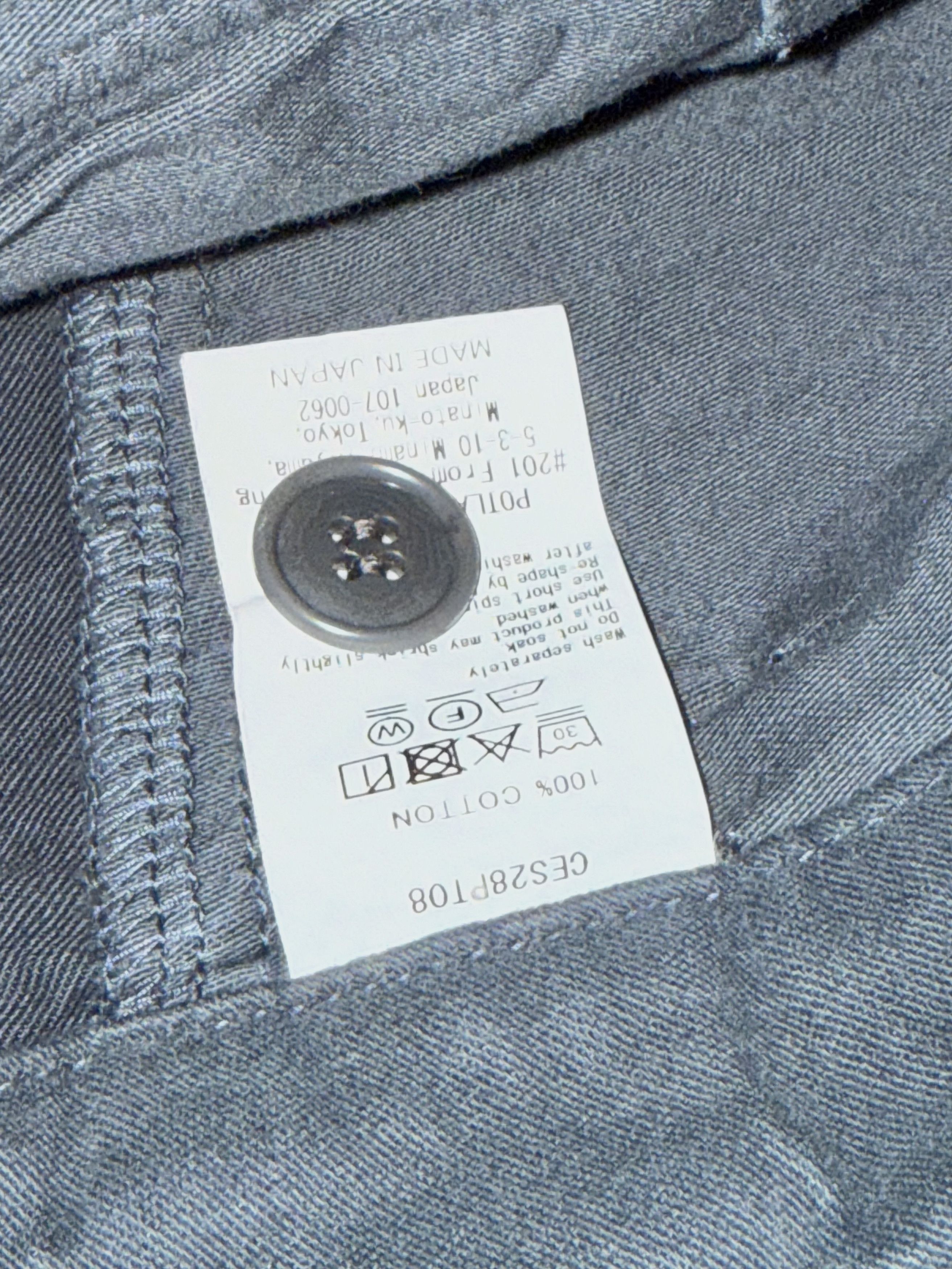 Cav Empt Cav Empt Blue Men Cotton Casual Trousers Size US 38 / EU 54 - 5 Thumbnail