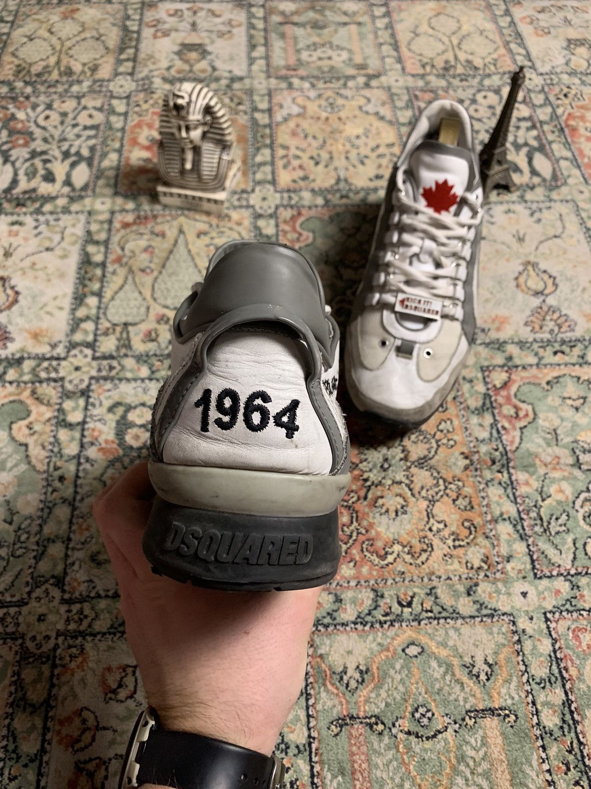 Dsquared2 × Vintage Vintage DSQUARED D2 Born To Rebel 1964 sneakers Size US 9 / EU 42 - 9 Thumbnail
