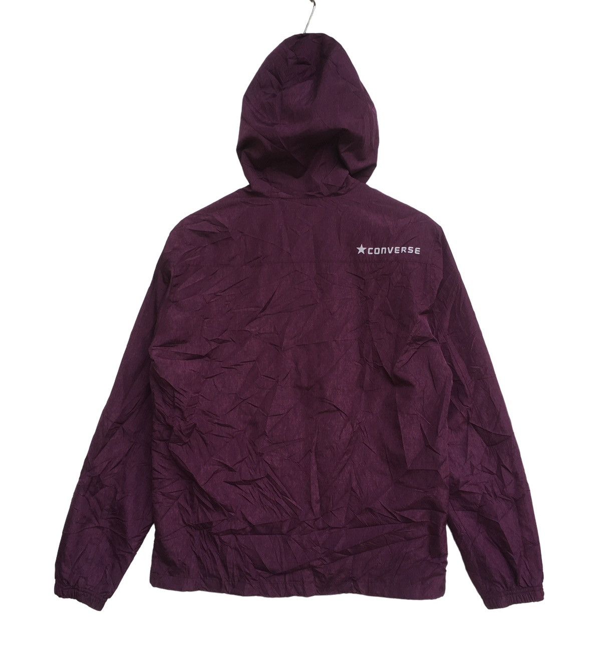 Converse × Vintage Converse Windbreaker Jacket M Purple Size US M / EU 48-50 / 2 - 2 Thumbnail
