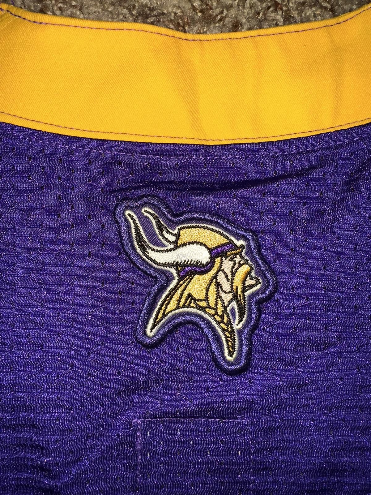 Nike Vintage Nike Men’s NFL Minnesota Vikings Purple Vapor Jersey Size US XXL / EU 58 / 5 - 7 Thumbnail