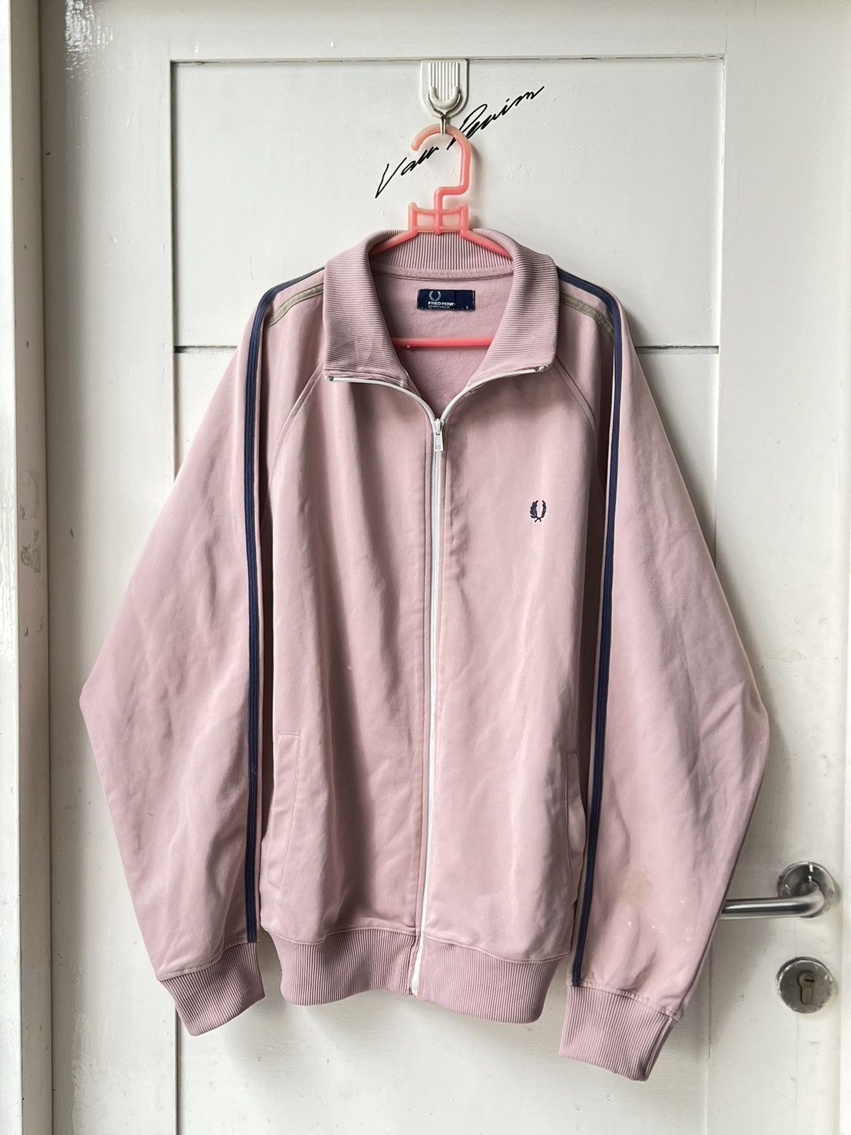 Fred Perry PRED PERRY Sportswear Pink Jacket Size US L / EU 52-54 / 3 - 1 Thumbnail