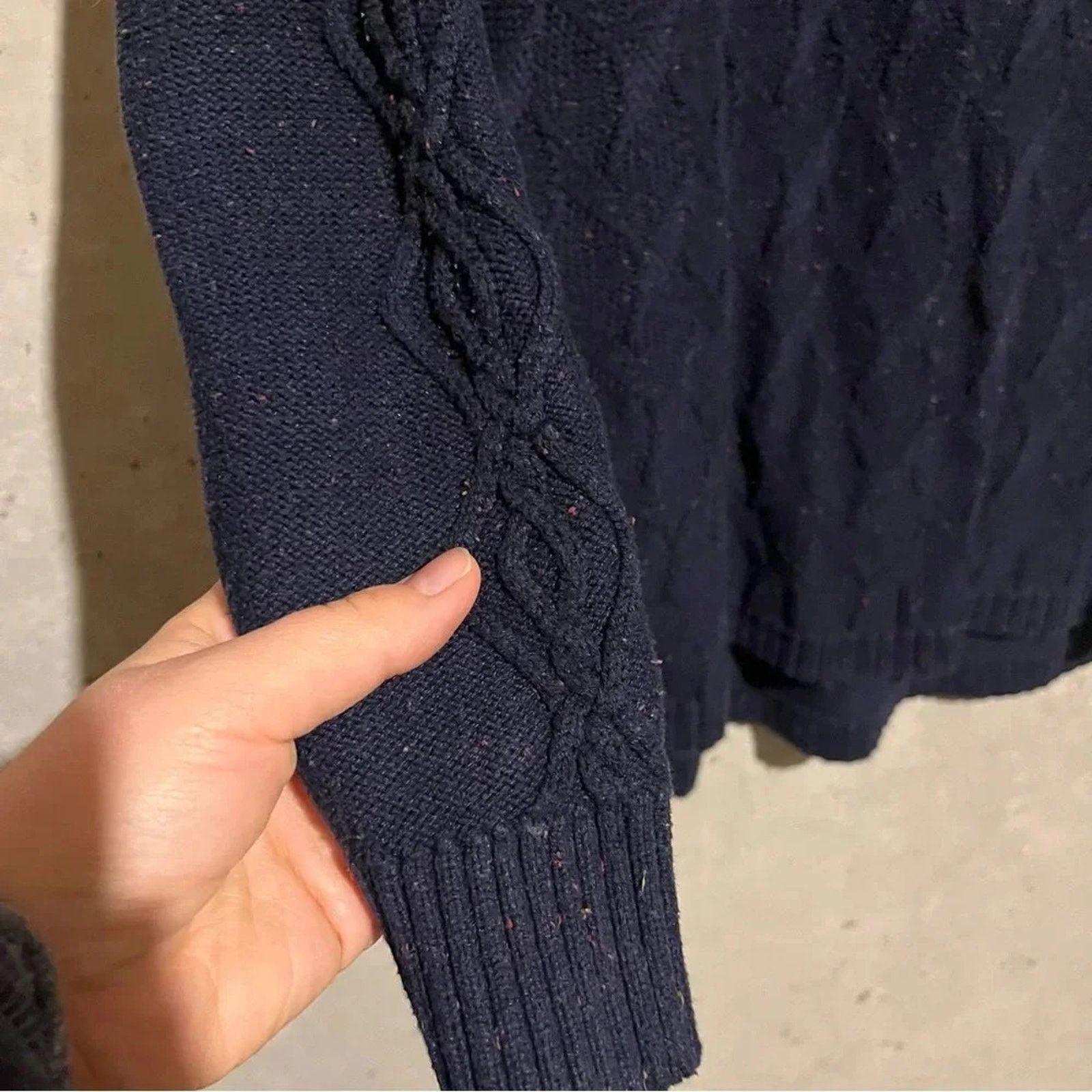 Sonoma Women's Sonoma Pullover Sweater - Size XL - Navy Blue Size XL / US 12-14 / IT 48-50 - 5 Thumbnail