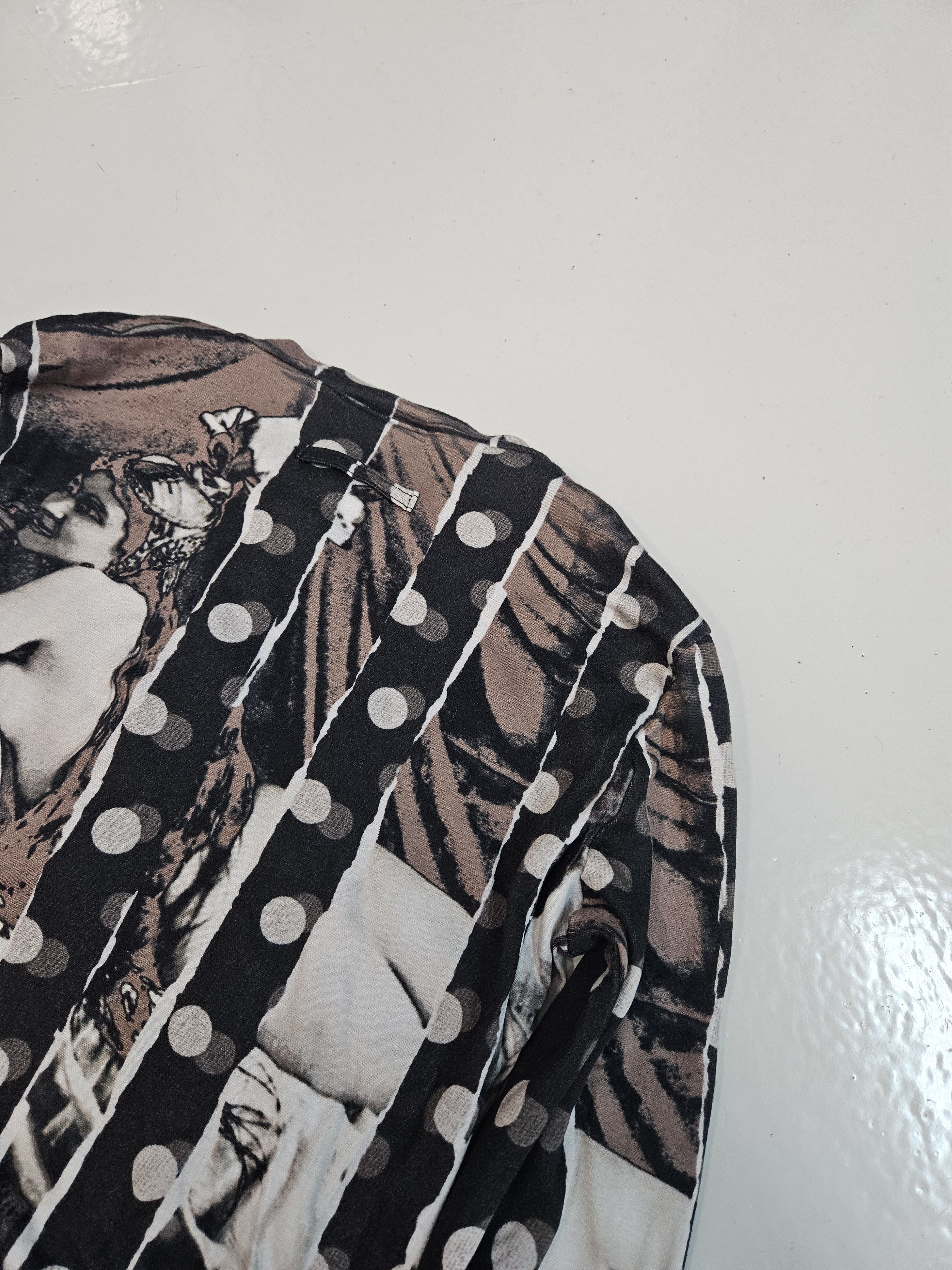 Jean Paul Gaultier Jean Paul Gaultier reneissance woman & polka dot cardigan Size M / US 6-8 / IT 42-44 - 7 Thumbnail