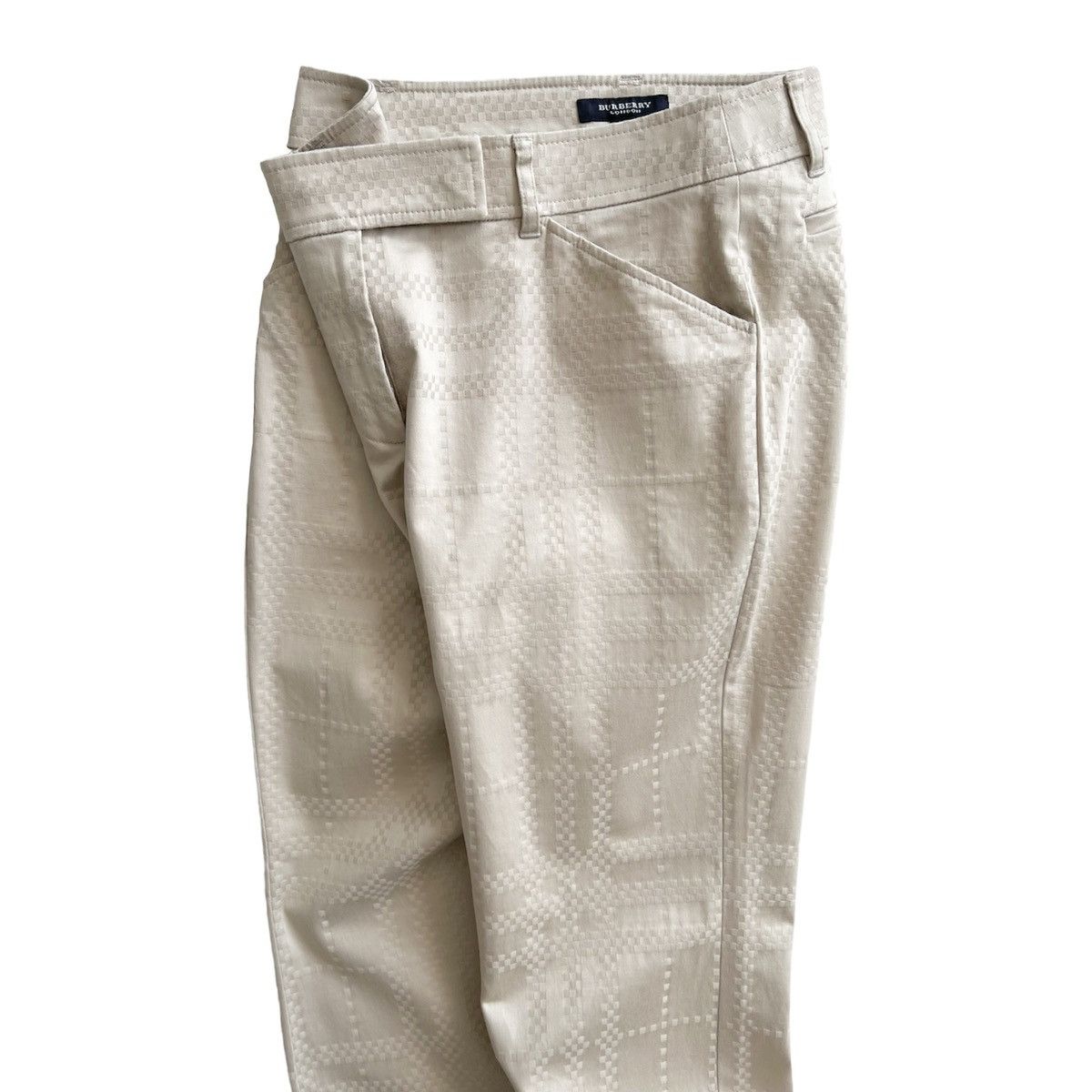 Burberry BURBERRY CHECK PANTS Size 28" / US 6 / IT 42 - 2 Thumbnail
